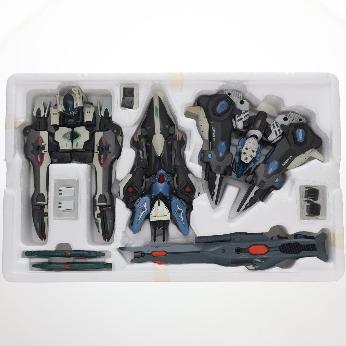 【中古即納】[TOY] DX超合金 GE-01 強攻型アクエリオン 創聖のアクエリオン 完成トイ バンダイ(20060311)