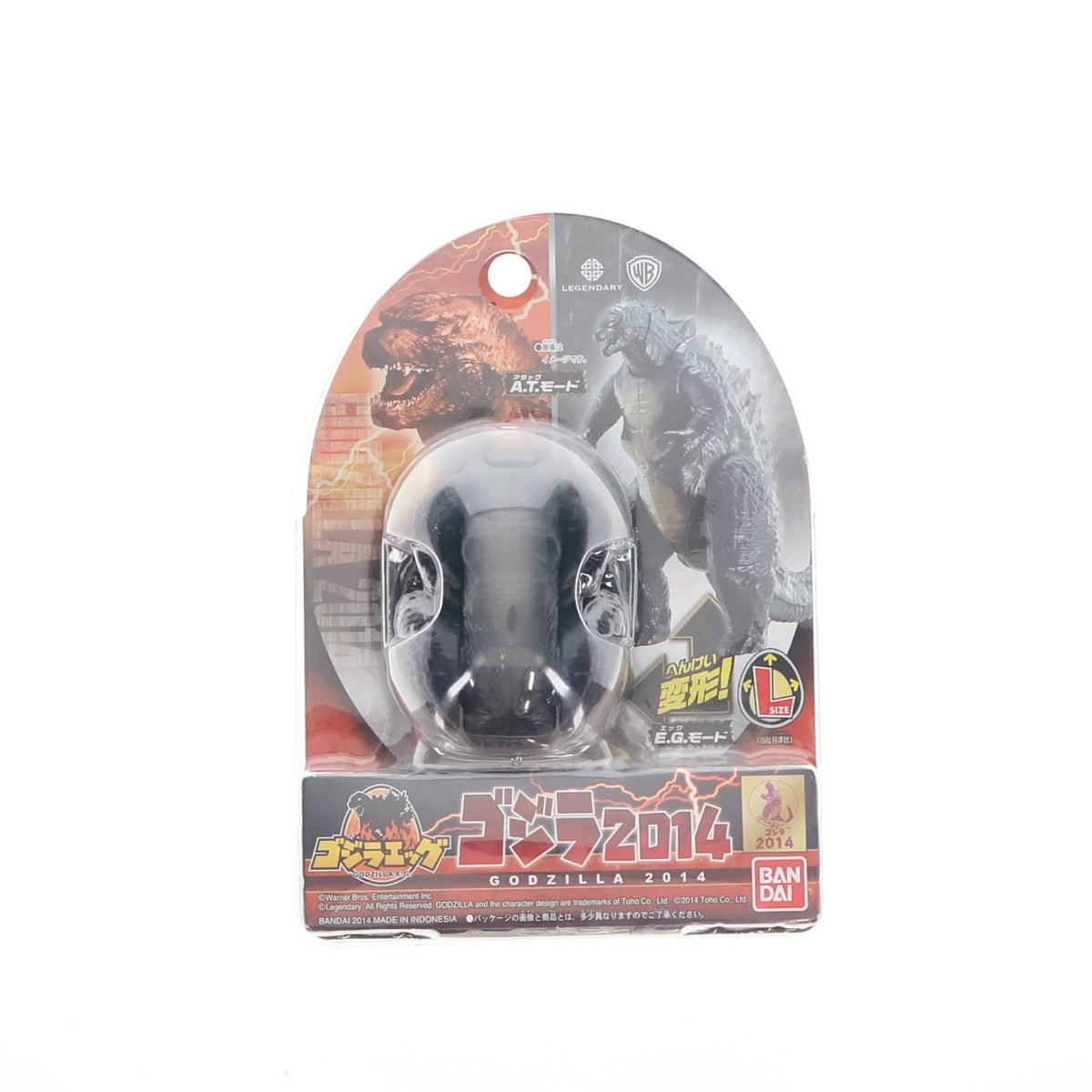 【中古即納】[TOY] ゴジラエッグ ゴジラ2014 GODZILLA ゴジラ 完成トイ バンダイ(20140712)
