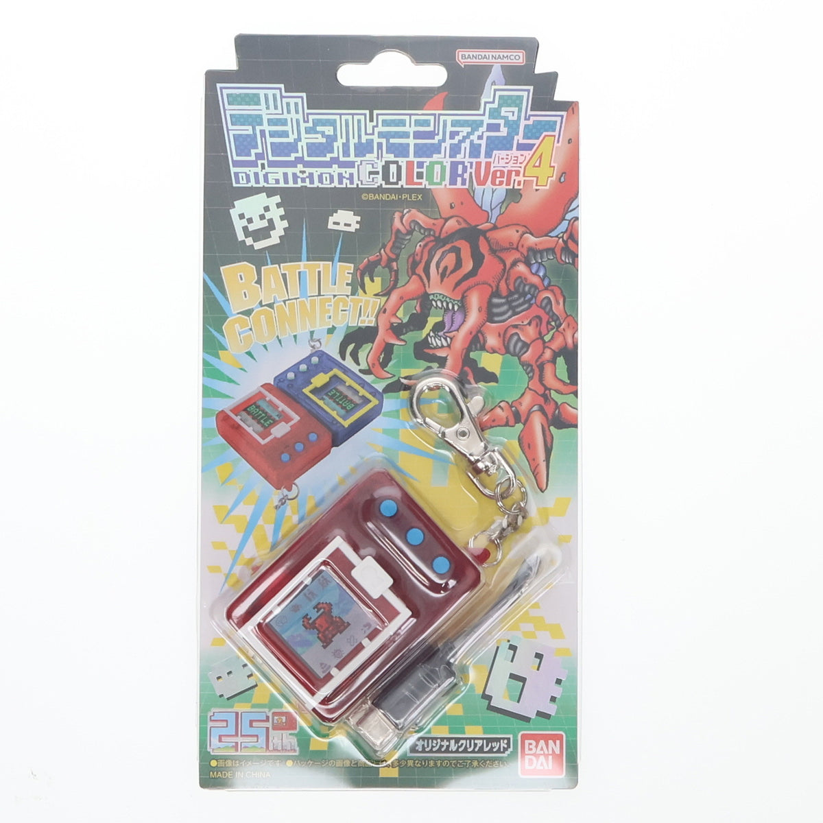 【中古即納】[TOY] プレミアムバンダイ限定 デジタルモンスターCOLOR Ver.4 オリジナルクリアレッド 完成トイ バンダイ(20240827)