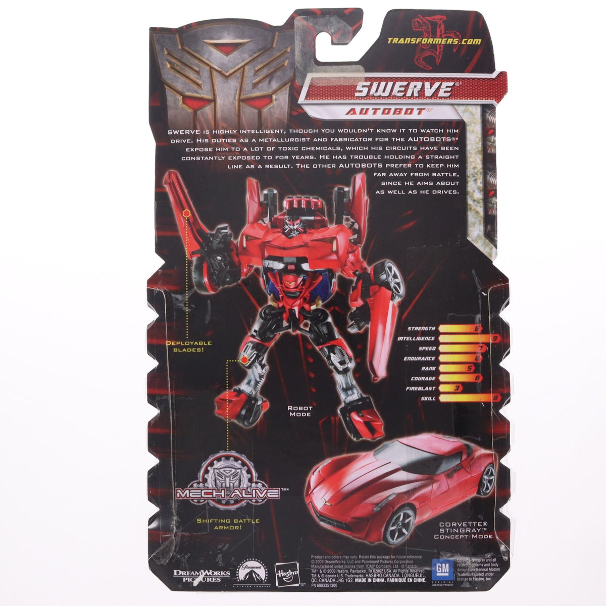 【中古即納】[TOY] トランスフォーマー スワーブ amazon.co.jp限定版 トランスフォーマー/リベンジ 完成トイ タカラトミー(20091001)
