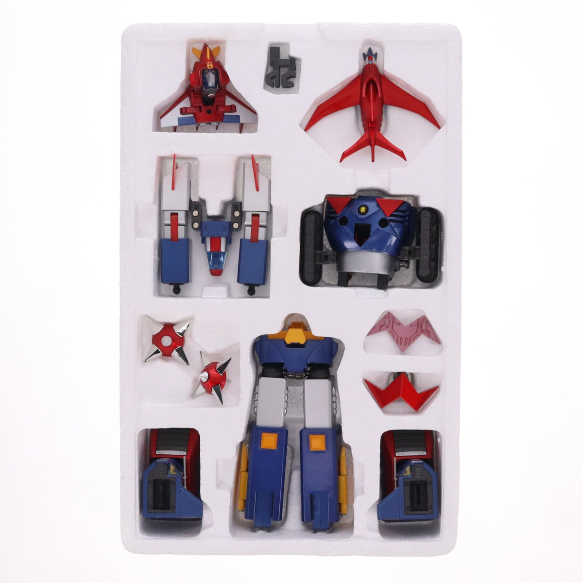 【中古即納】[TOY] 超合金魂 GX-31V(40th Anniv.) ボルテスV(超合金40周年記念Ver.) 超電磁マシーン ボルテスV 完成トイ バンダイ(20151017)