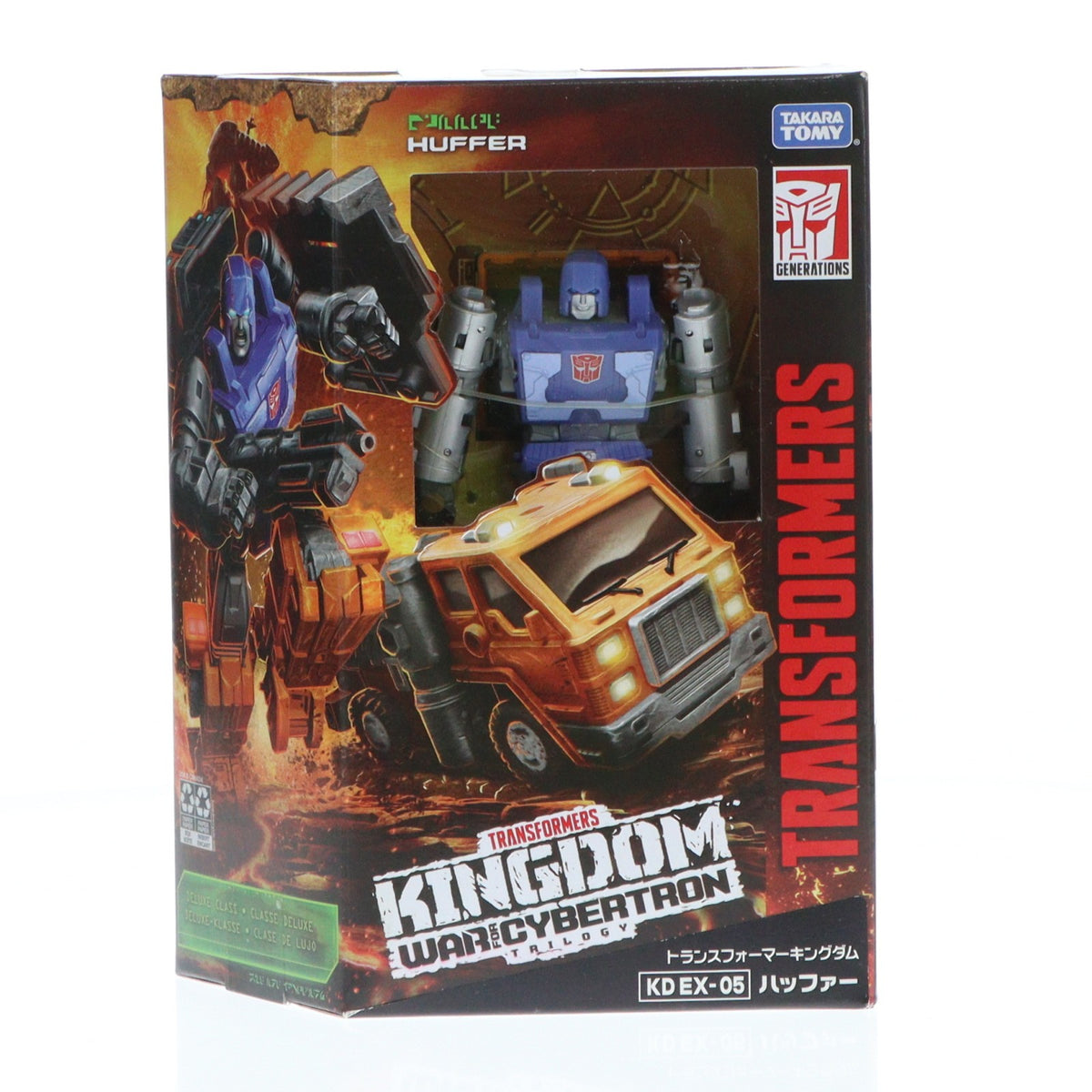 【中古即納】[TOY] タカラトミーモール限定 トランスフォーマー キングダム KD EX-05 ハッファー 完成トイ タカラトミー(20210626)