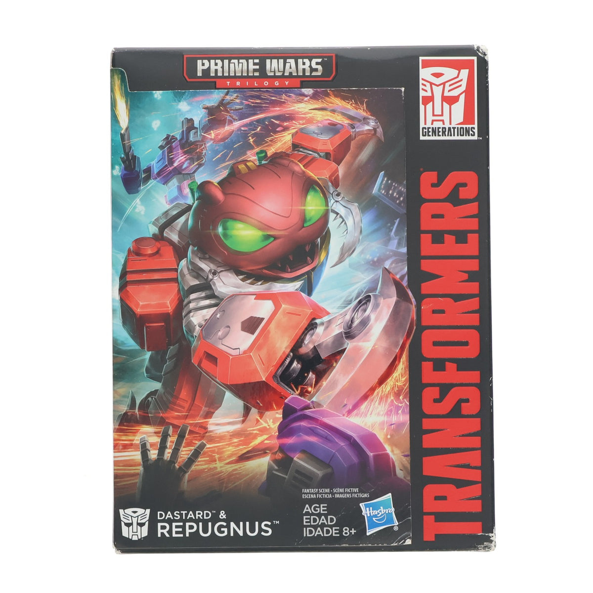 【中古即納】[TOY] トランスフォーマー ジェネレーションズ タイタンズリターン DASTARD&REPUGNUS(ダスタード&リパグナス) TFジェネレーションズ デラックスクラス 完成トイ ハズブロ(20180831)