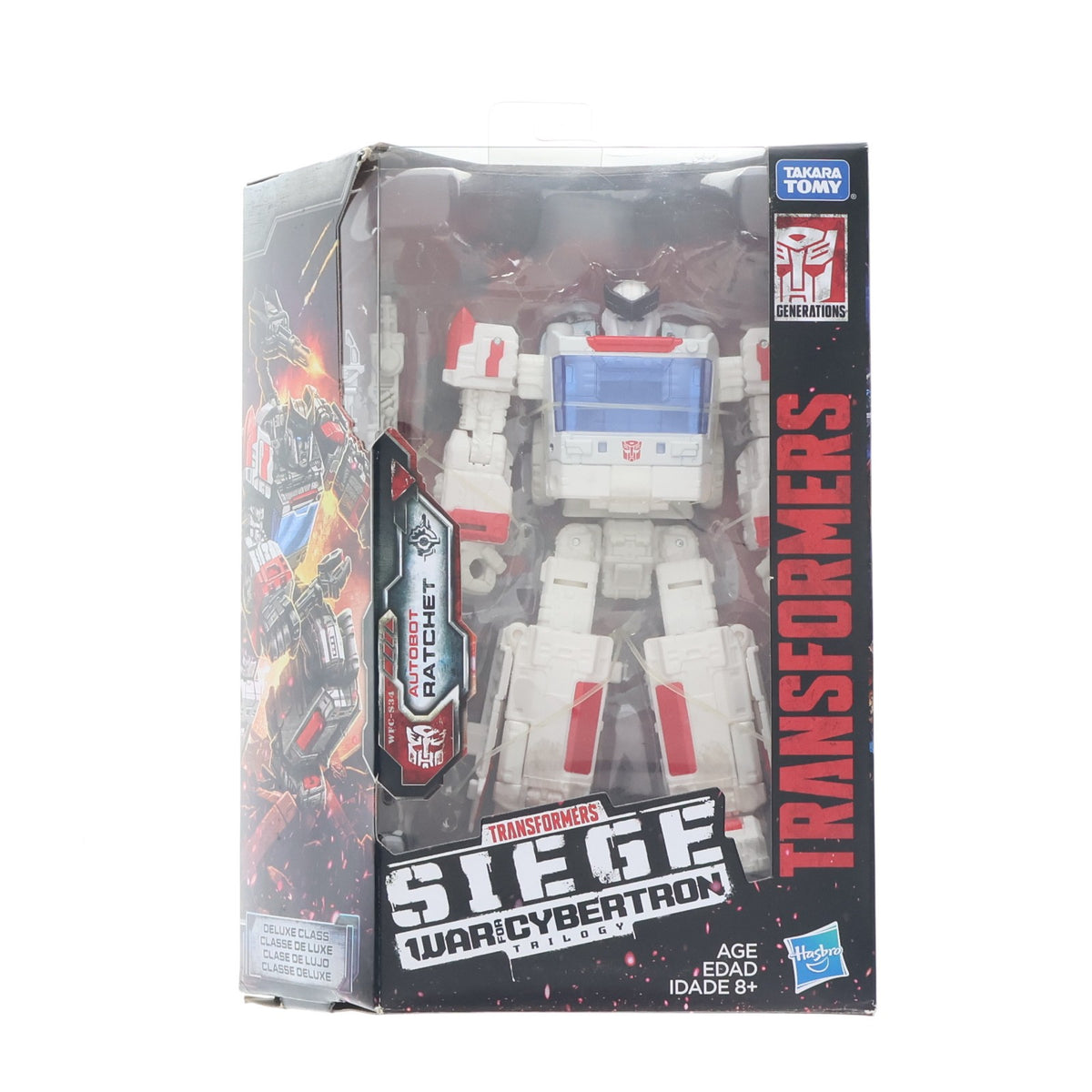【中古即納】[TOY] ウォルグリーン限定 TFジェネレーションズ トランスフォーマー ウォーフォーサイバトロン/シージ WFC-S34 RATCHET(ラチェット) 完成トイ ハズブロ(20230630)