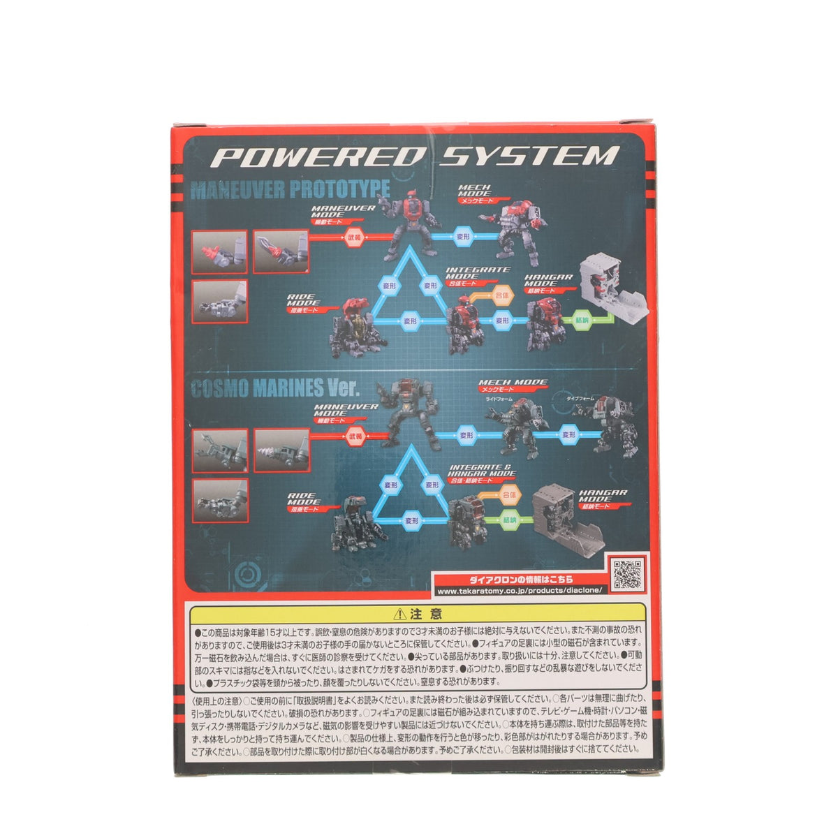 【中古即納】[TOY] タカラトミーモール限定 ダイアクロン DA-25 パワードシステム マニューバアルファ&ベータセット(マニューバプロトタイプ/宇宙海兵隊Ver.) 完成トイ タカラトミー(20180831)