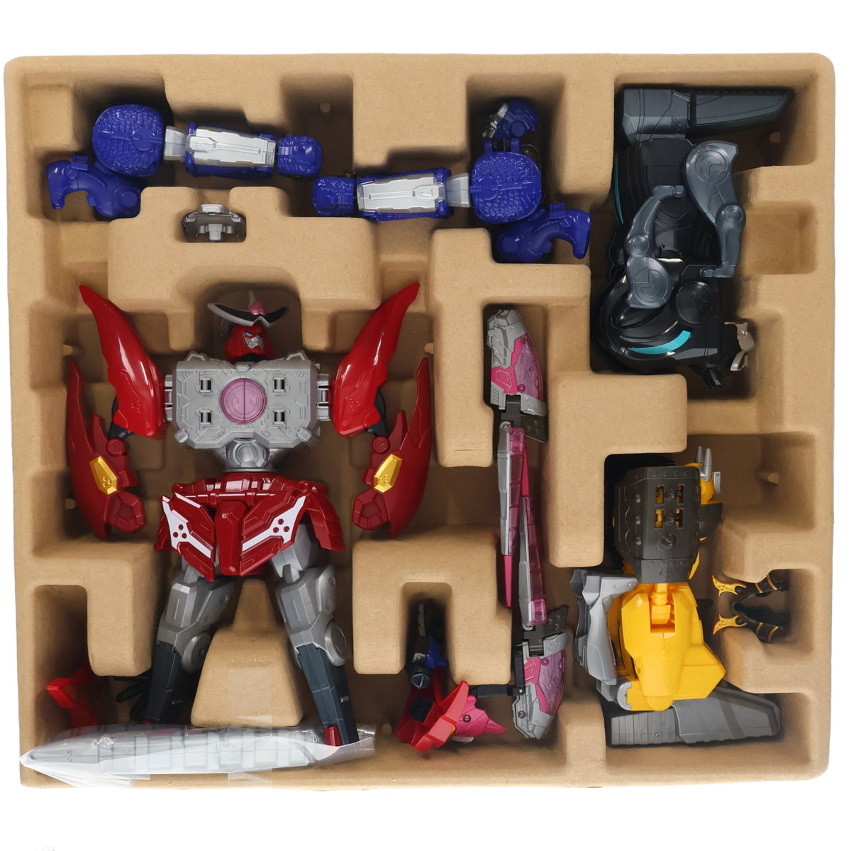 【中古即納】[TOY] プレミアムバンダイ限定 DXドンオニタイジン お祝いの巻! 暴太郎戦隊ドンブラザーズ 完成トイ バンダイ(20251225)