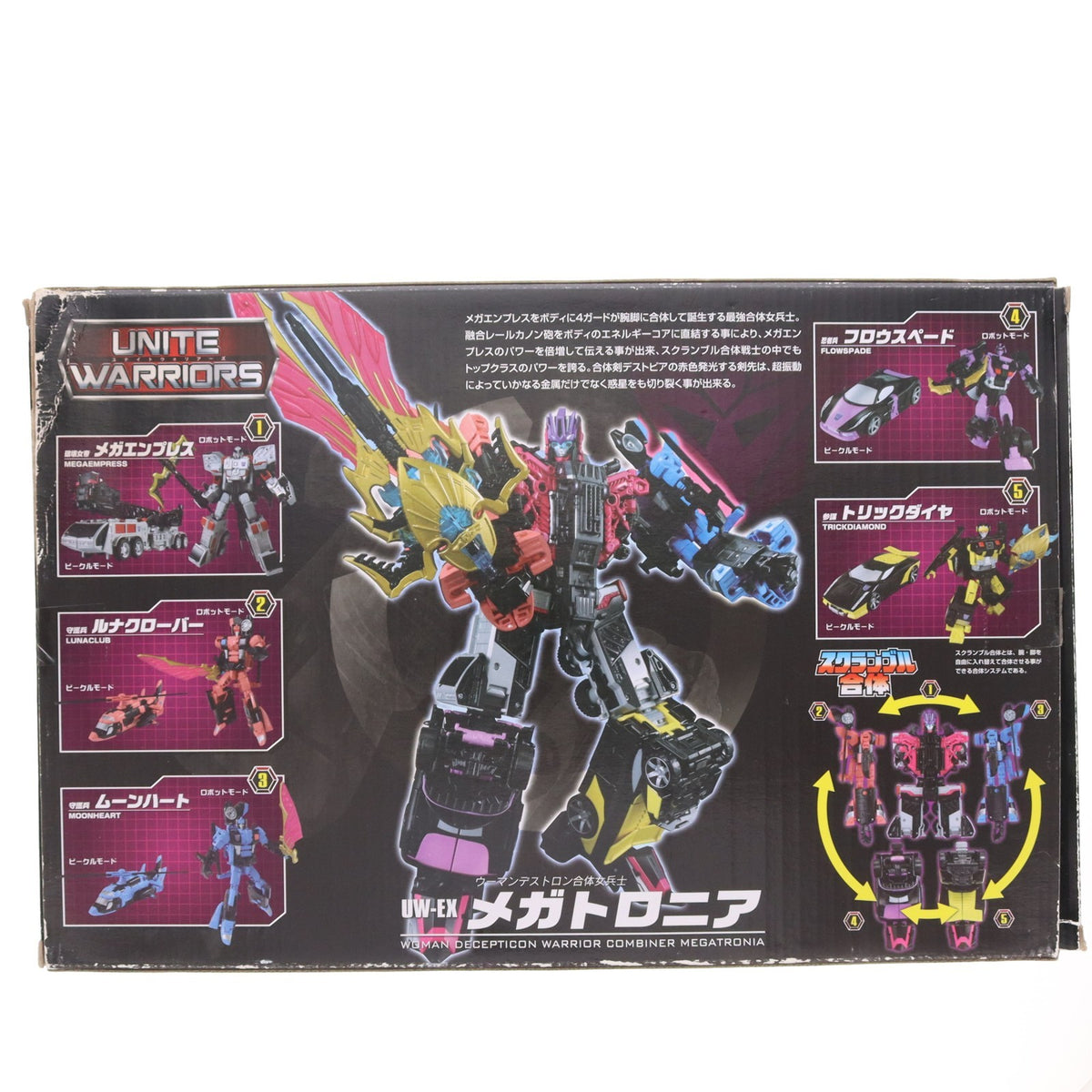 【中古即納】[TOY] トランスフォーマー ユナイトウォリアーズ UW-EX メガトロニア 完成トイ タカラトミーモール限定 タカラトミー(20170131)