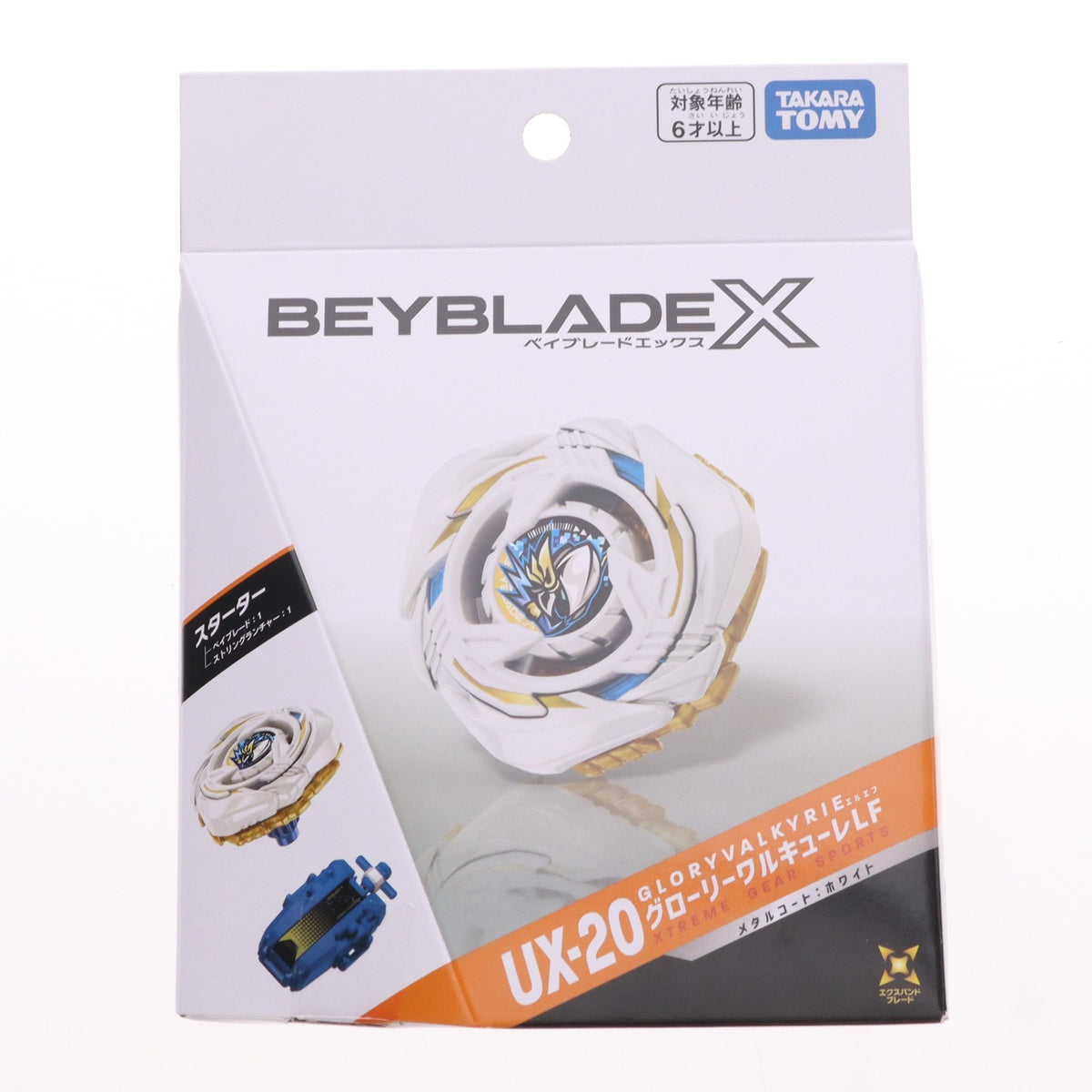 【中古即納】[TOY] UX-20 スターター グローリーワルキューレLF BEYBLADE X(ベイブレードエックス) 組立トイ タカラトミー(20260711)