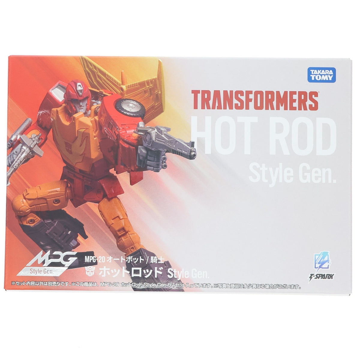 【中古即納】[TOY] T-SPARK トランスフォーマー MPG-20 ホットロッド Style Gen. 完成トイ タカラトミー(20260930)