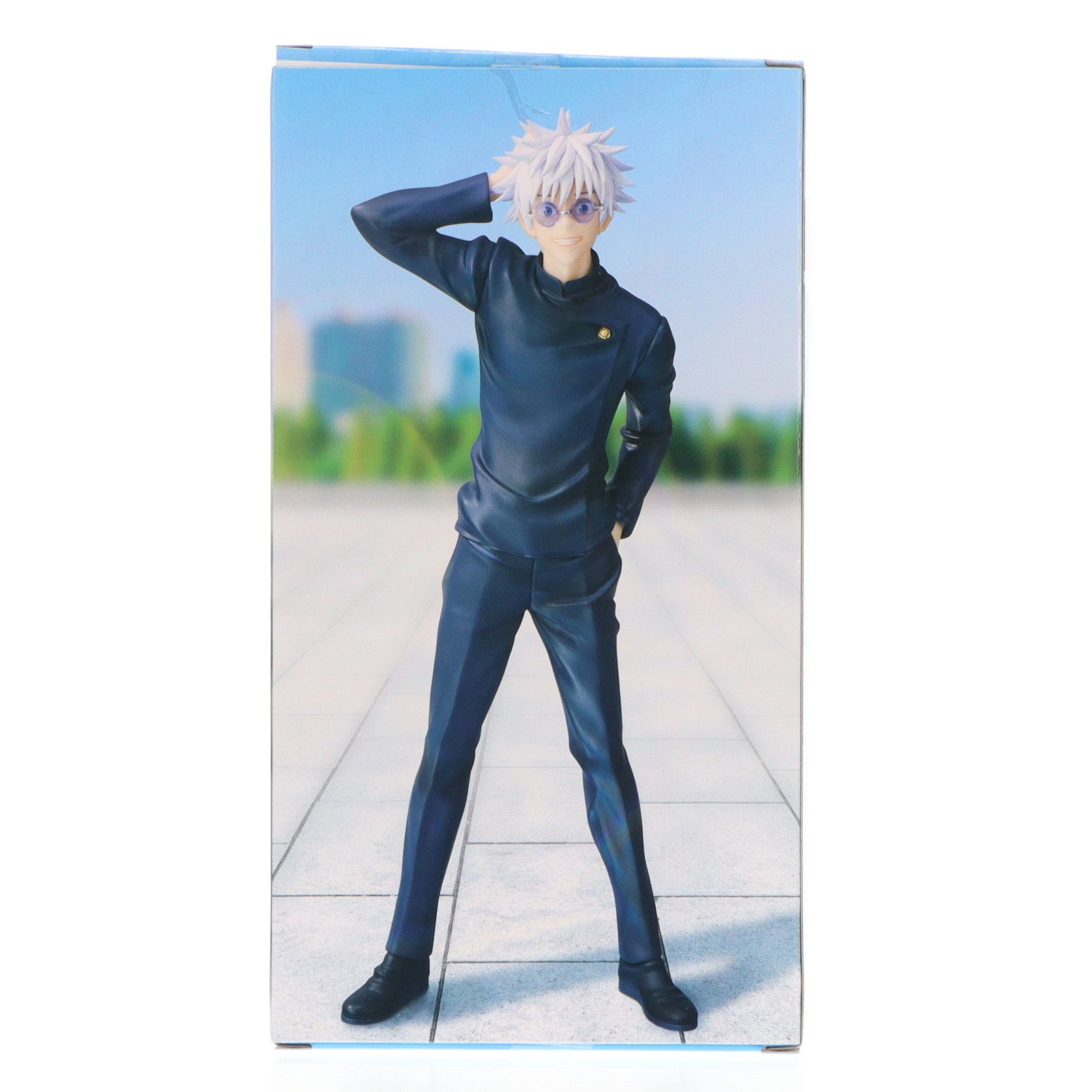 【中古即納】[FIG] GiGO限定 五条悟(ごじょうさとる) 呪術高専Ver. 呪術廻戦 Vivitフィギュア プライズ(SS15979G) システムサービス(20250621)