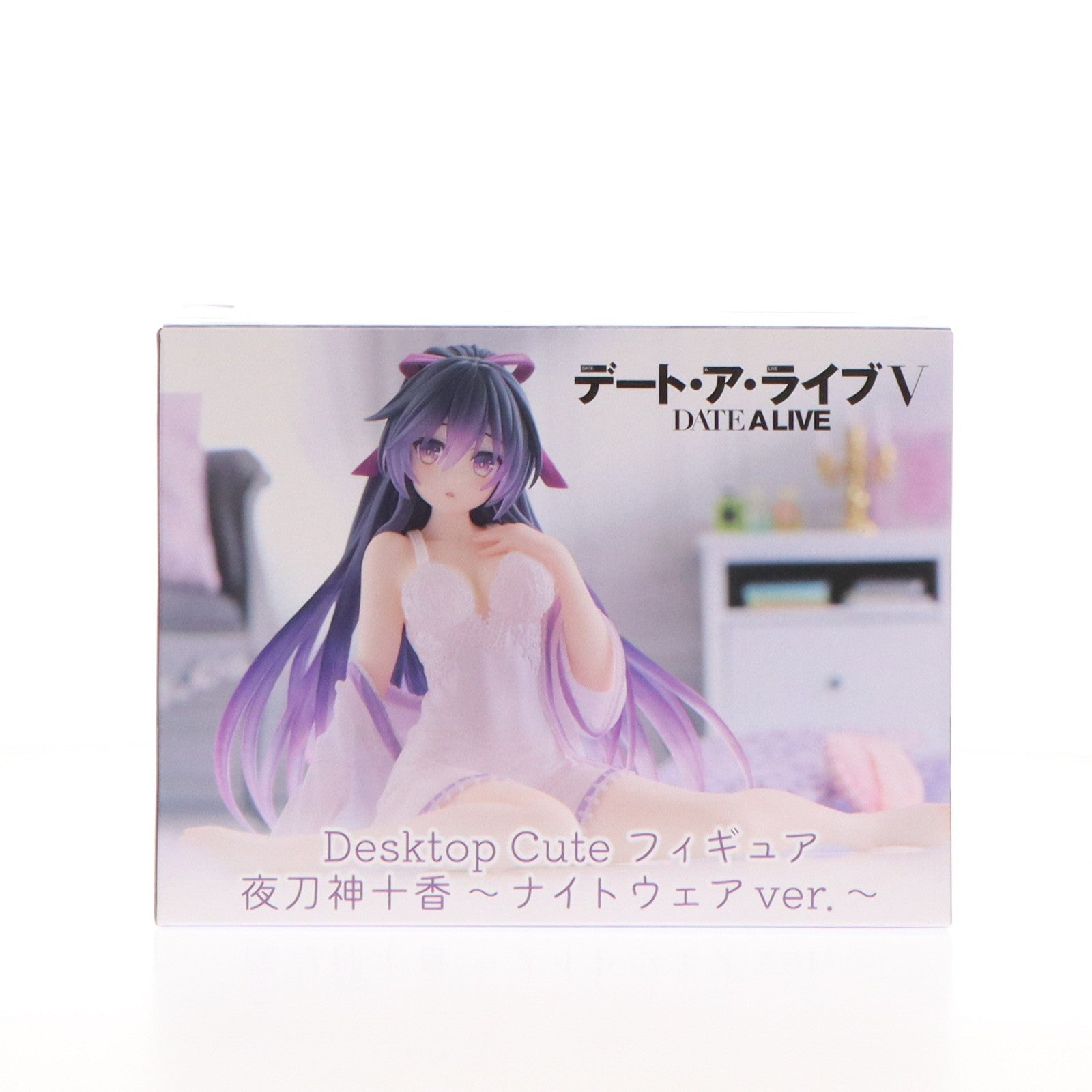 【中古即納】[FIG] 夜刀神十香(やとがみとおか) デート・ア・ライブV Desktop Cute フィギュア 夜刀神十香～ナイトウェアver.～ プライズ(451770000) タイトー(20240720)