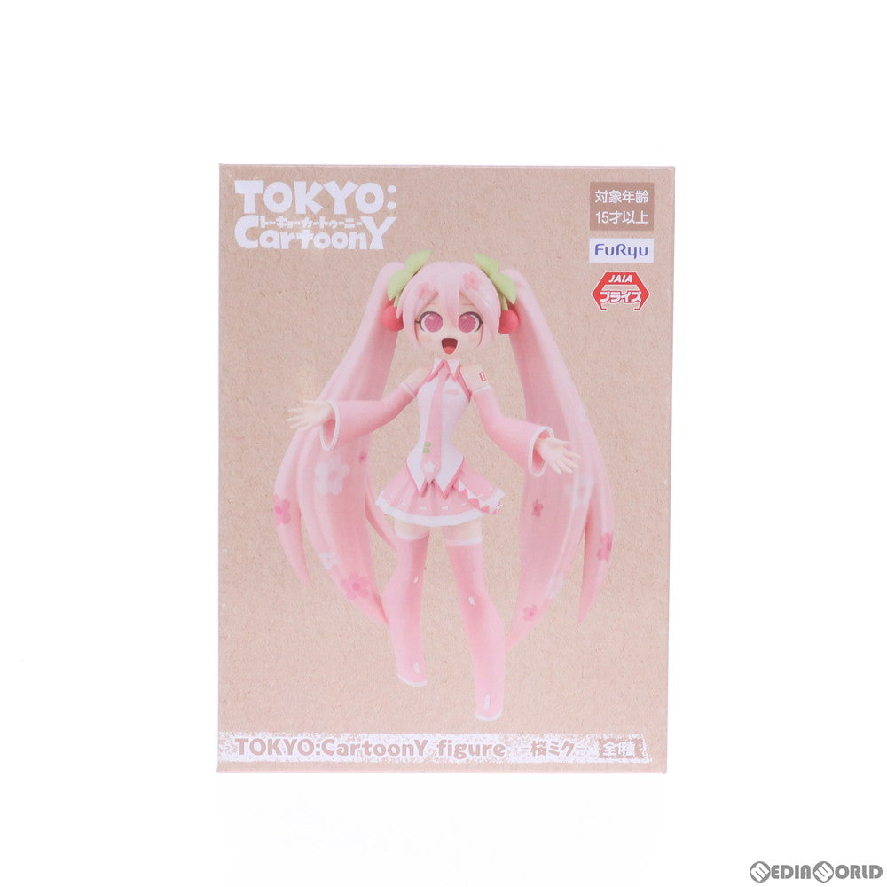 【中古即納】[FIG] 桜ミク TOKYO:CartoonY figure-桜ミク- キャラクター・ボーカル・シリーズ01 初音ミク フィギュア プライズ(AMU-PRZ11809) フリュー(20210228)