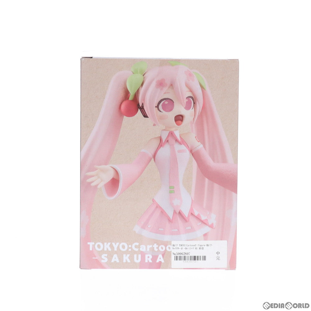 【中古即納】[FIG] 桜ミク TOKYO:CartoonY figure-桜ミク- キャラクター・ボーカル・シリーズ01 初音ミク フィギュア プライズ(AMU-PRZ11809) フリュー(20210228)