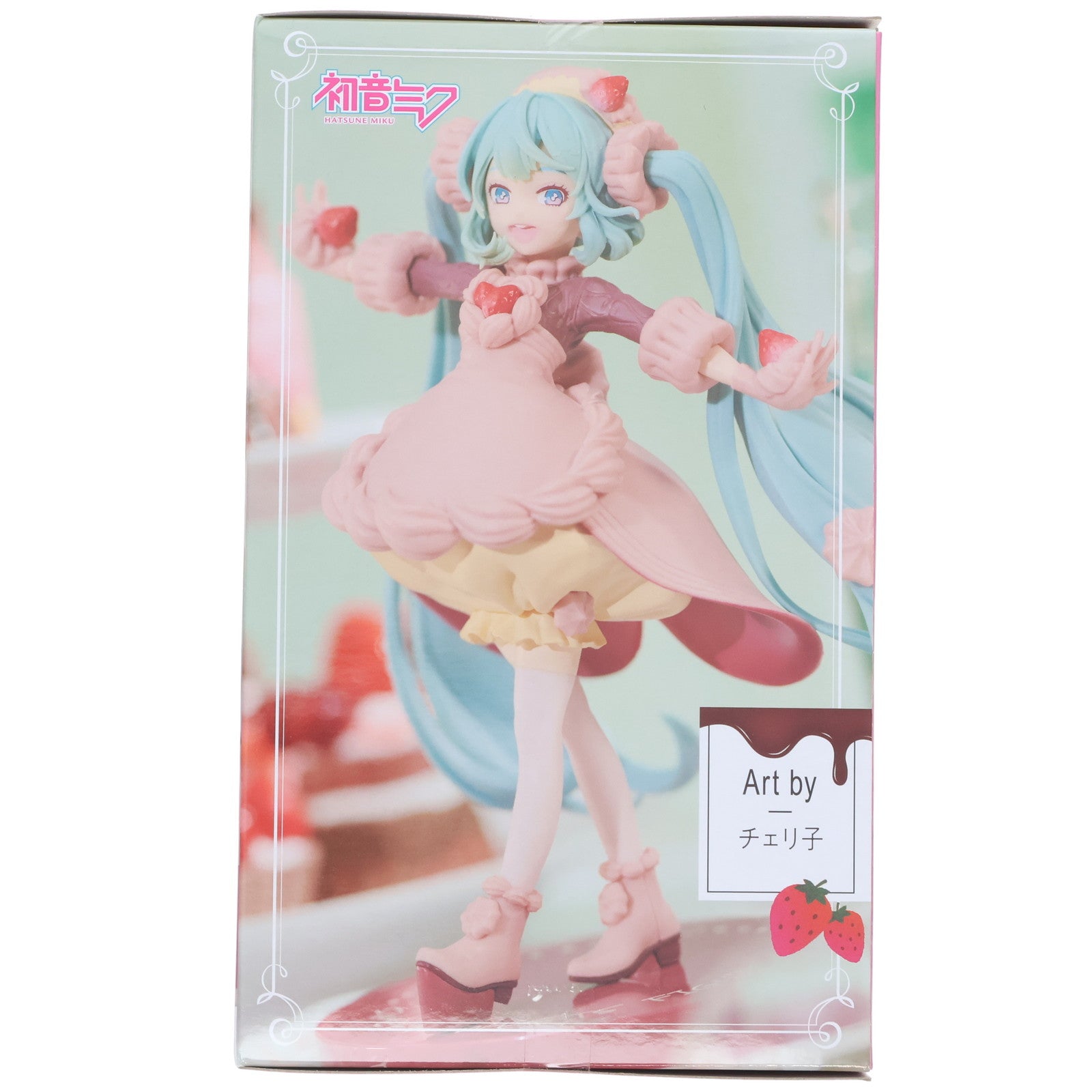【中古即納】[FIG] 初音ミク VOCALOID(ボーカロイド) Sweet Sweetsシリーズ-いちごのチョコショート- フィギュア プライズ(AMU-PRZ13351) フリュー(20220531)