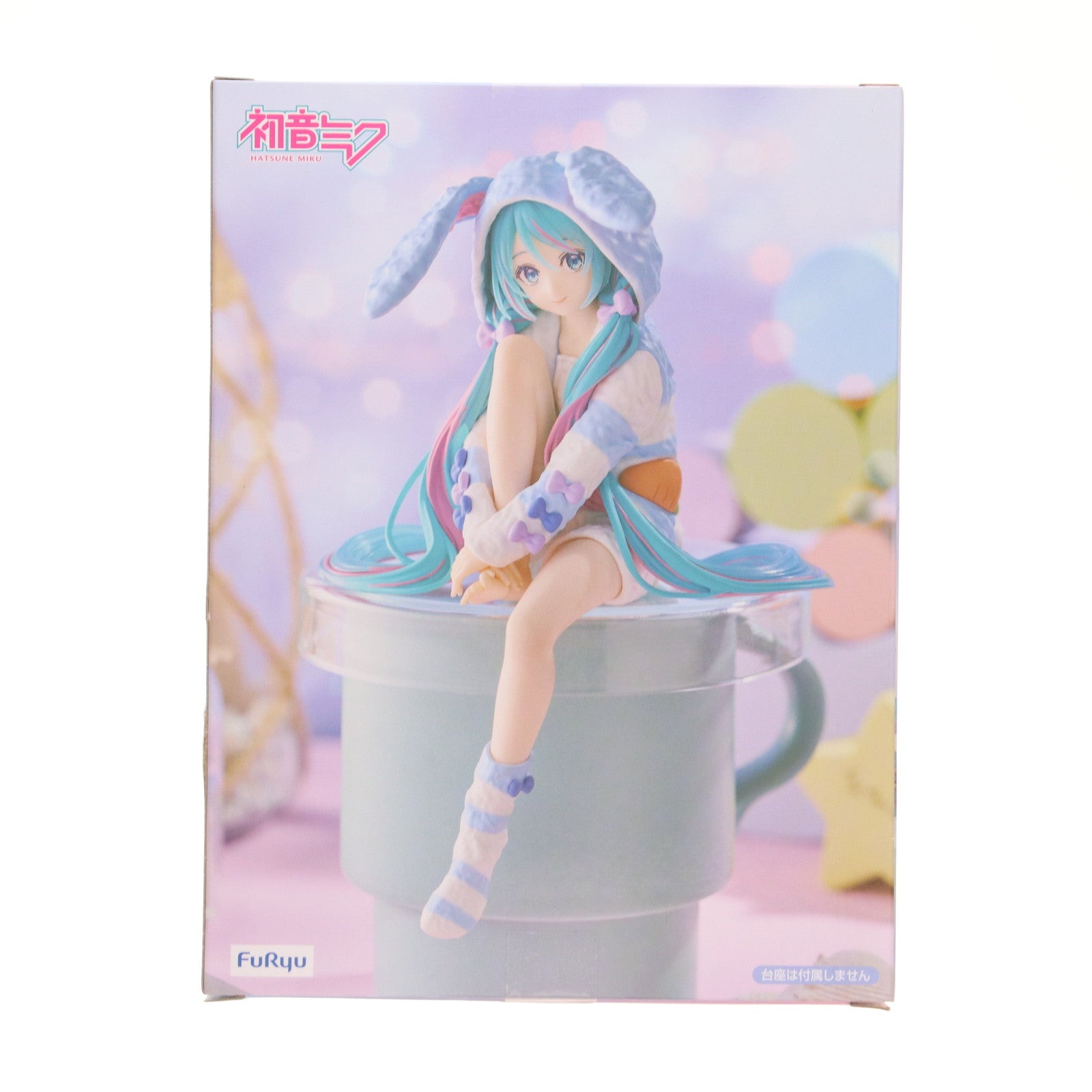 【中古即納】[FIG] 初音ミク キャラクター・ボーカル・シリーズ01 初音ミク ぬーどるストッパーフィギュア-うさ耳パジャマ・ブルーver.- プライズ(AMU-PRZ19188) フリュー(20250711)