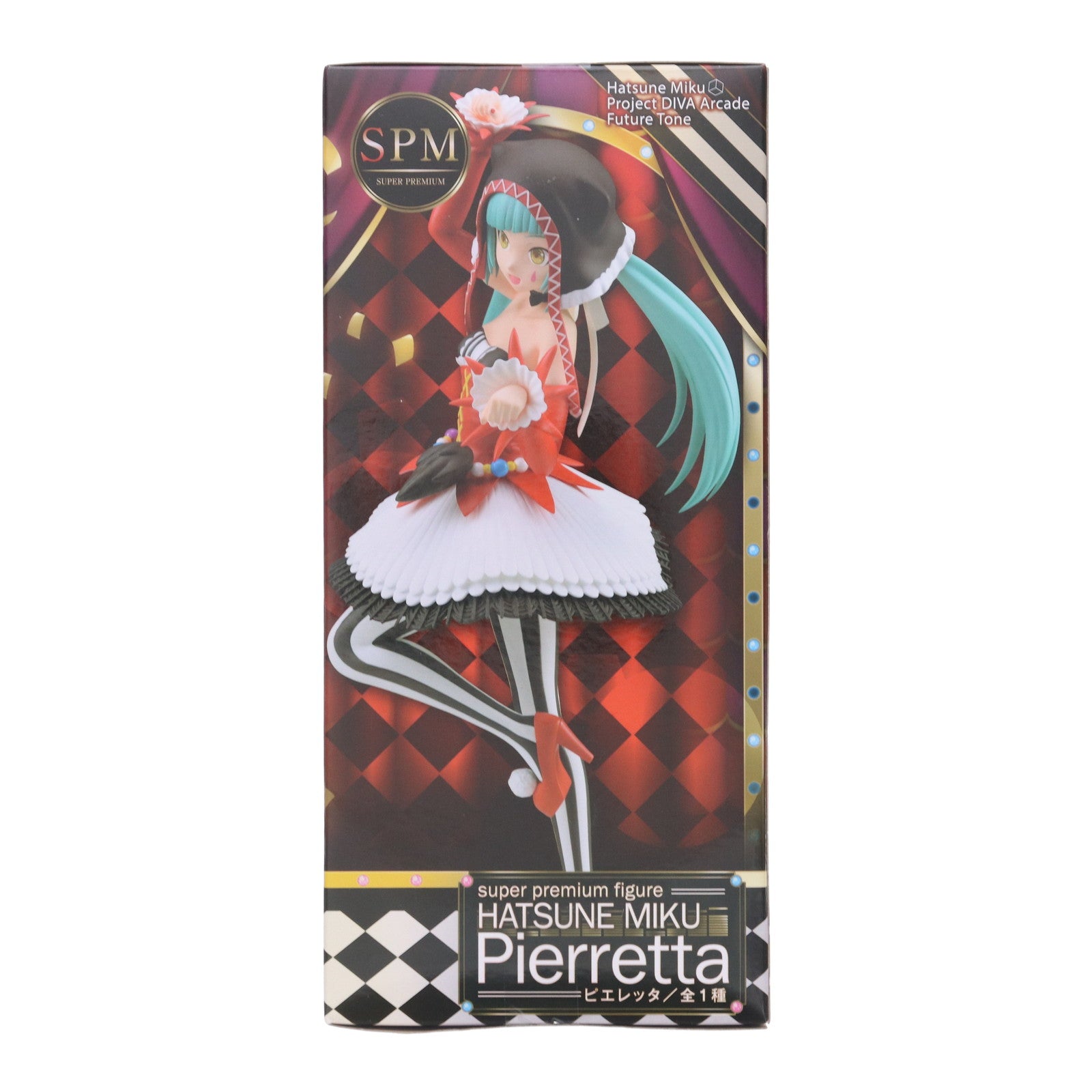【中古即納】[FIG] 初音ミク ピエレッタ 初音ミク Project DIVA Arcade Future Tone スーパープレミアムフィギュア プライズ(1101585) セガ(20180131)