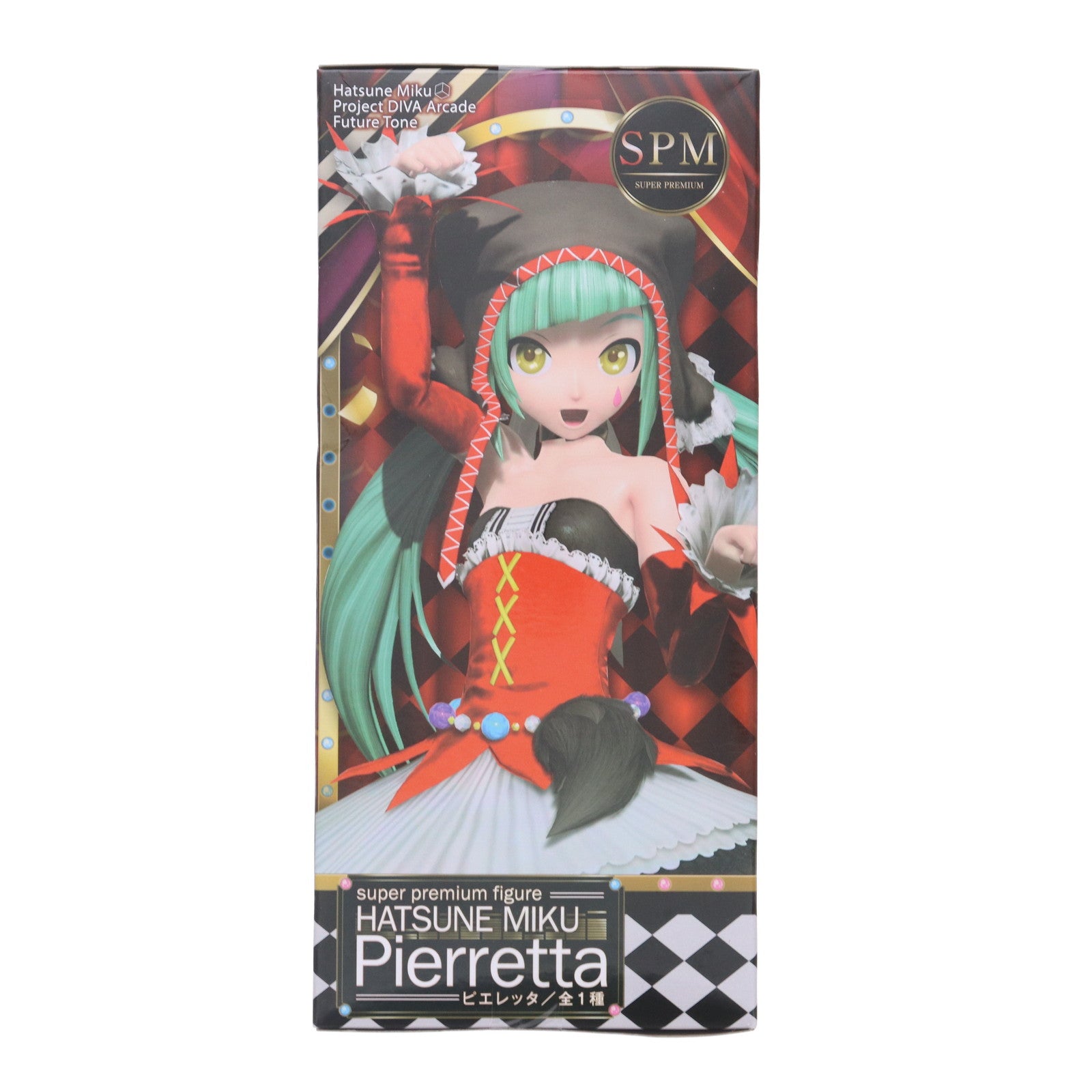 【中古即納】[FIG] 初音ミク ピエレッタ 初音ミク Project DIVA Arcade Future Tone スーパープレミアムフィギュア プライズ(1101585) セガ(20180131)