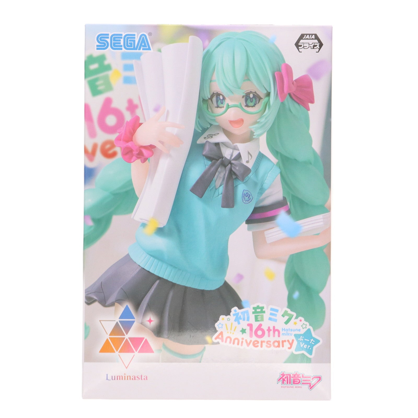 【中古即納】[FIG] 初音ミク 16th Anniversary ぶーた Ver. 初音ミクシリーズ Luminasta フィギュア プライズ(1103726) セガ(20230930)