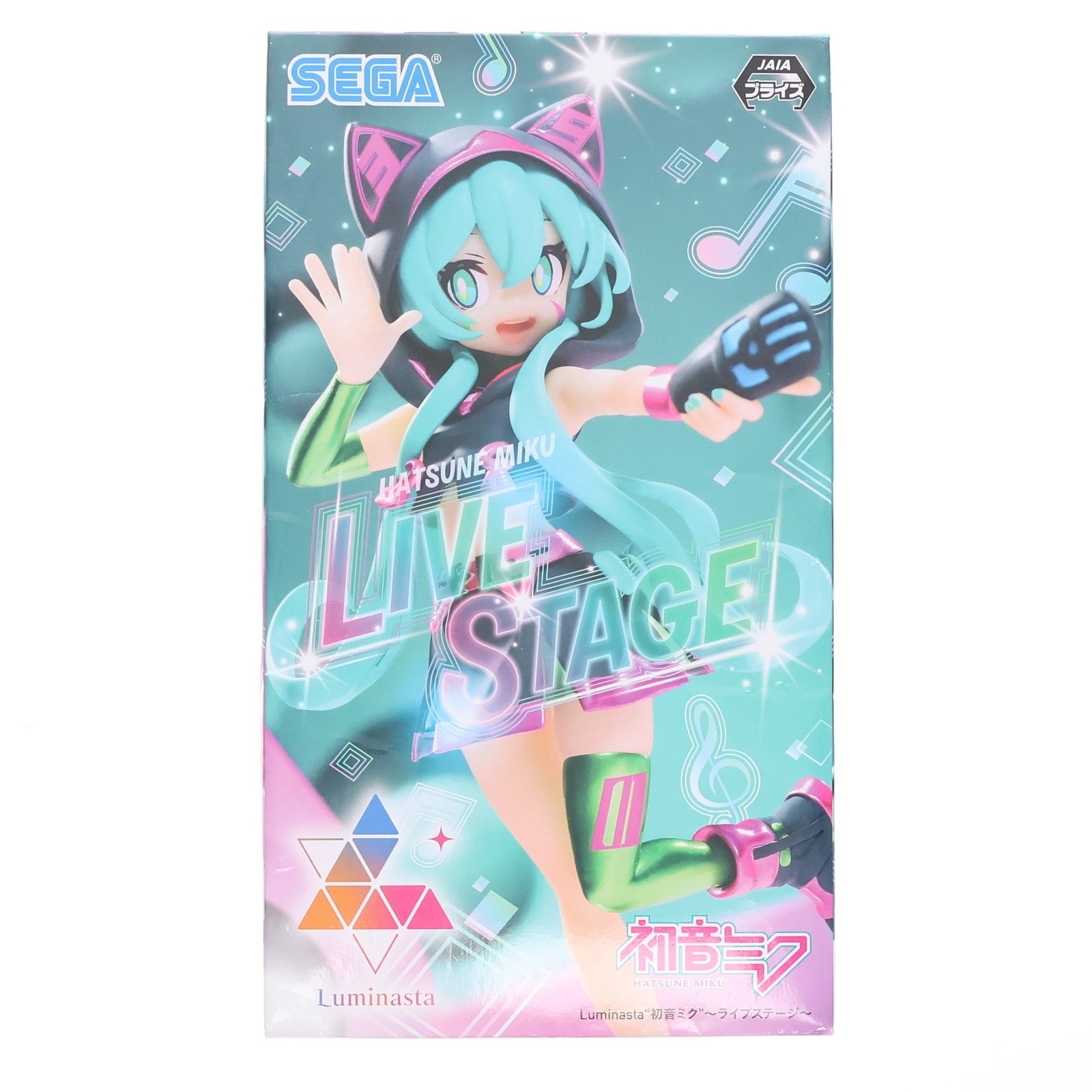 【中古即納】[FIG] 初音ミク 初音ミクシリーズ Luminasta『初音ミク』～ライブステージ～フィギュア プライズ(1101383) セガ(20230620)
