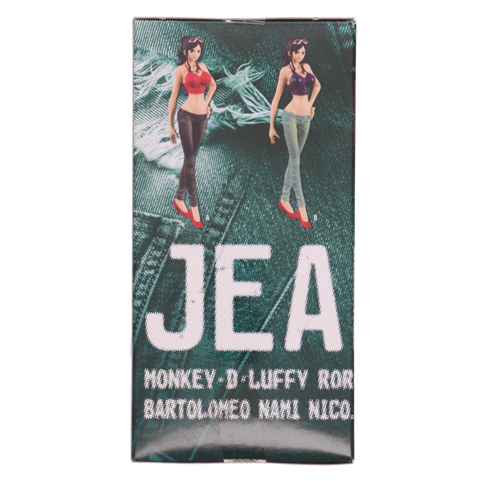 【中古即納】[FIG] ニコ・ロビン(パープル&ライトブルー) ワンピース JEANS FREAK vol.3 ONE PIECE フィギュア プライズ(36113) バンプレスト(20160126)