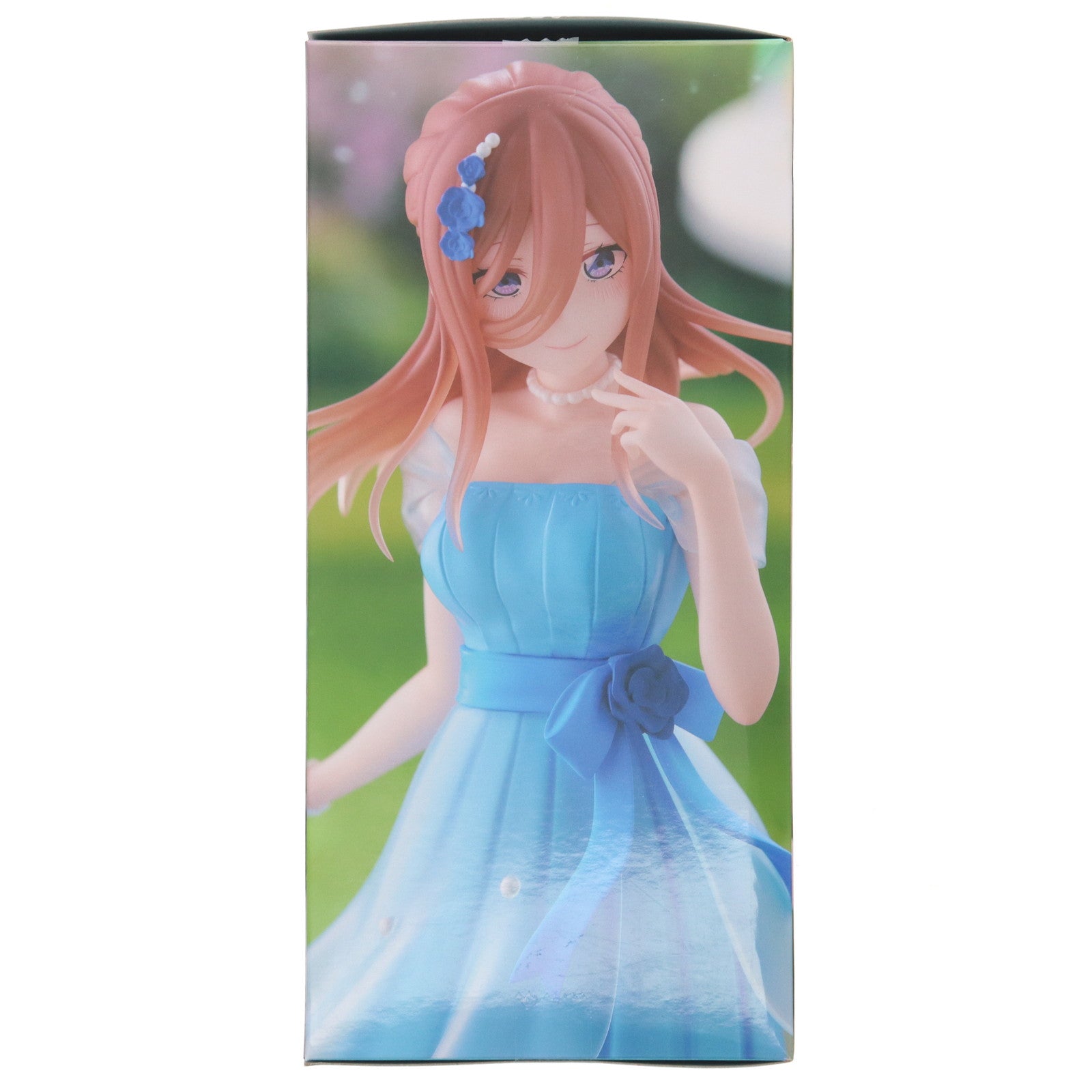 【中古即納】[FIG] 中野三玖(なかのみく) 五等分の花嫁∽ Trio-Try-iT Figure-中野三玖・パステルドレス- フィギュア プライズ(AMU-PRZ19213) フリュー(20250725)
