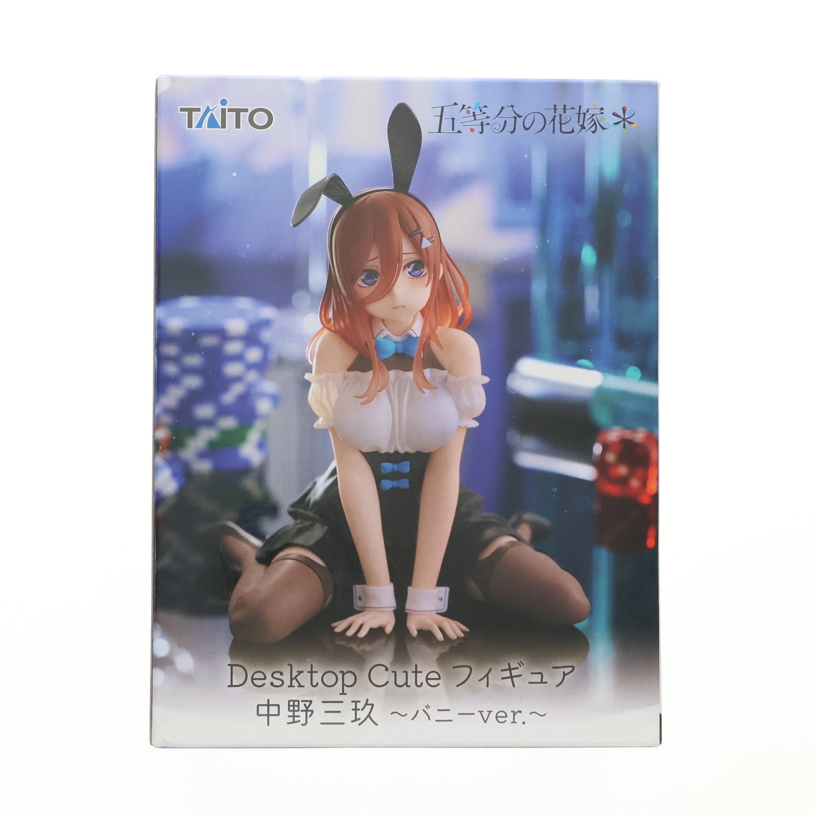 【中古即納】[FIG] 中野三玖(なかのみく) 五等分の花嫁* Desktop Cute フィギュア 中野三玖～バニーver.～ プライズ(451877600) タイトー(20250525)