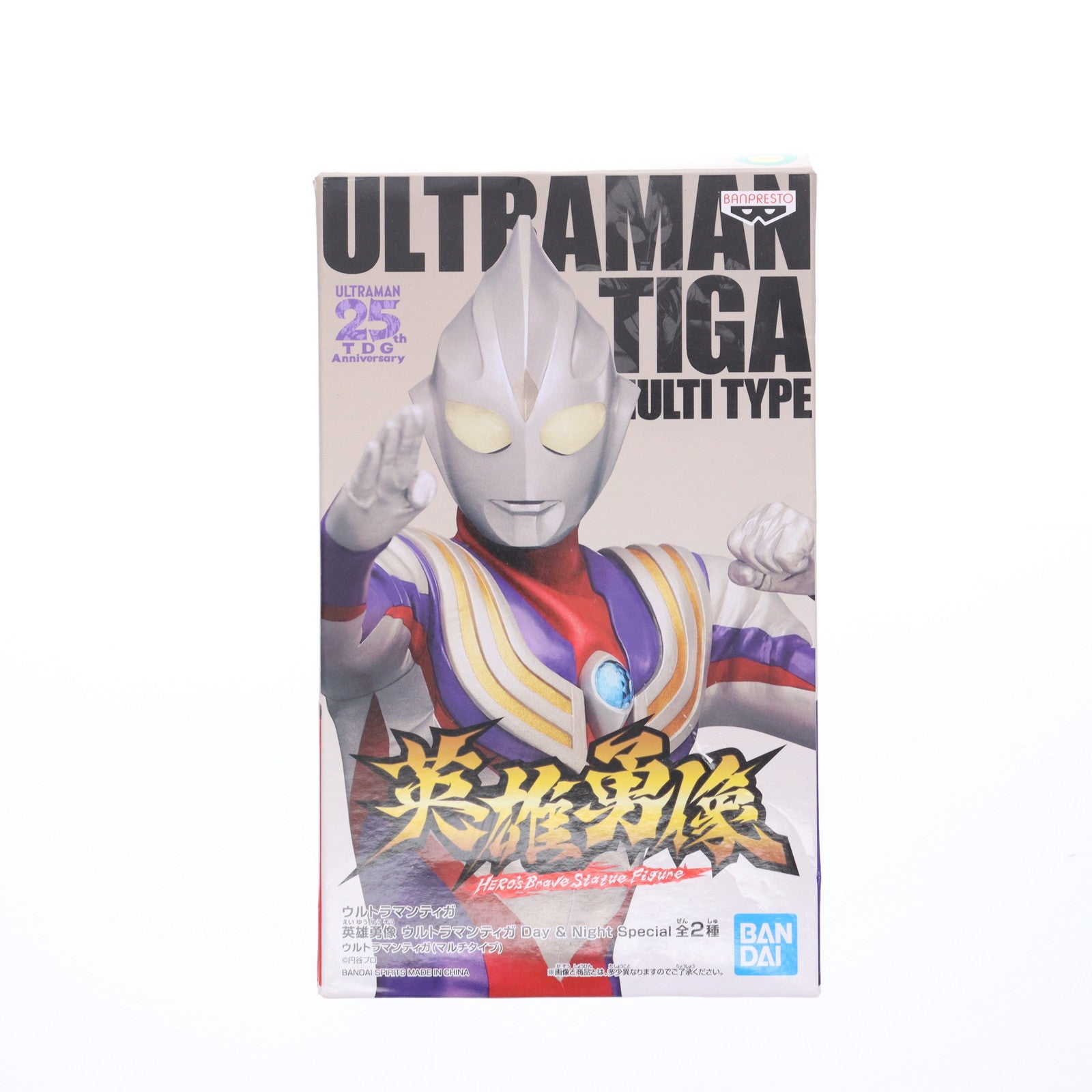 【中古即納】[FIG] ウルトラマンティガ(マルチタイプ) Day Color Edition ウルトラマンティガ 英雄勇像 ウルトラマンティガ Day&Night Special フィギュア プライズ(2587440) バンプレスト(20211220)