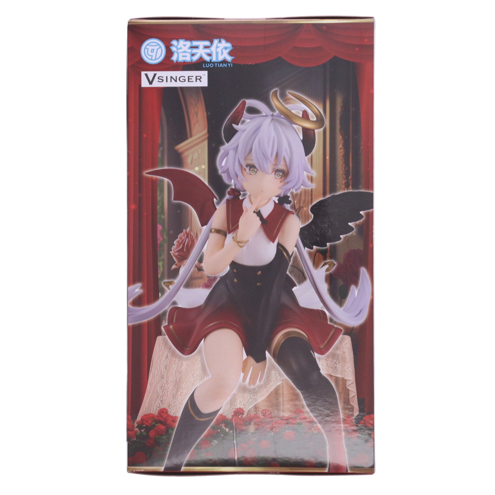 【中古即納】[FIG] 洛天依(るおてんい) VOCALOID4 Library 洛天依 ぬーどるストッパーフィギュア-洛天依・Fallen Angel ver.- プライズ(AMU-PRZ15039) フリュー(20230630)