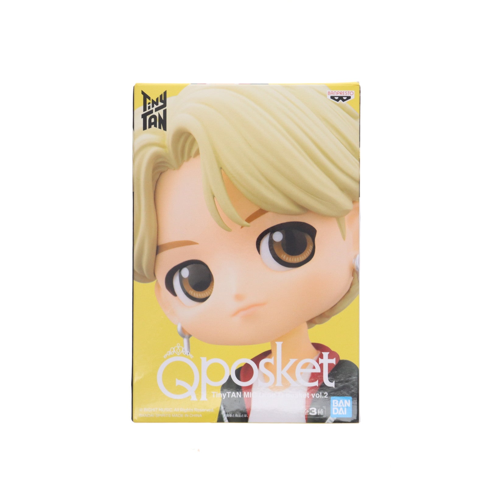 【中古即納】[FIG] ジミン(BTS/防弾少年団) A(衣装濃) TinyTAN(タイニータン) MIC Drop Q posket vol.2 フィギュア プライズ(2616203) バンプレスト(20210831)