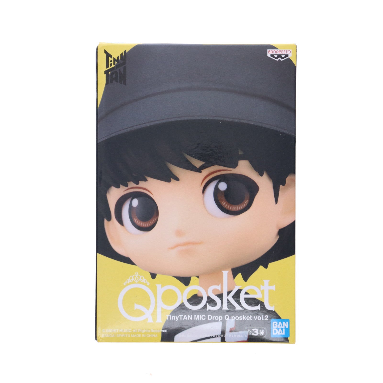 【中古即納】[FIG] Jung Kook(ジョングク)(BTS/防弾少年団) C(衣装濃) TinyTAN(タイニータン) MIC Drop Q posket vol.2 フィギュア プライズ(2616203) バンプレスト(20210831)