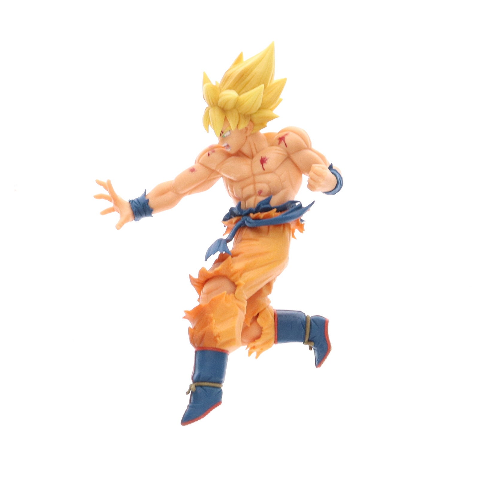 【中古即納】[FIG] 超サイヤ人孫悟空 ドラゴンボール超(スーパー) とよたろうが描いてみた!!-親子かめはめ波-孫悟空 フィギュア プライズ(82660) バンプレスト(20201231)