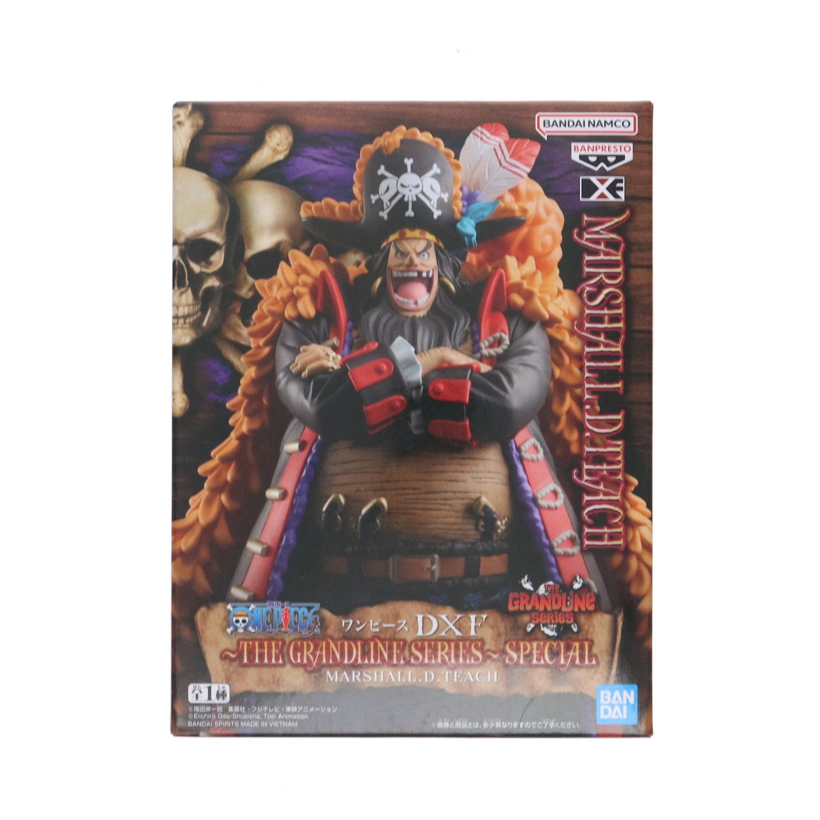 【中古即納】[FIG] マーシャル・D・ティーチ(黒ひげ) ワンピース DXF～THE GRANDLINE SERIES～SPECIAL MARSHALL.D.TEACH ONE PIECE フィギュア プライズ(2775309) バンプレスト(20250807)