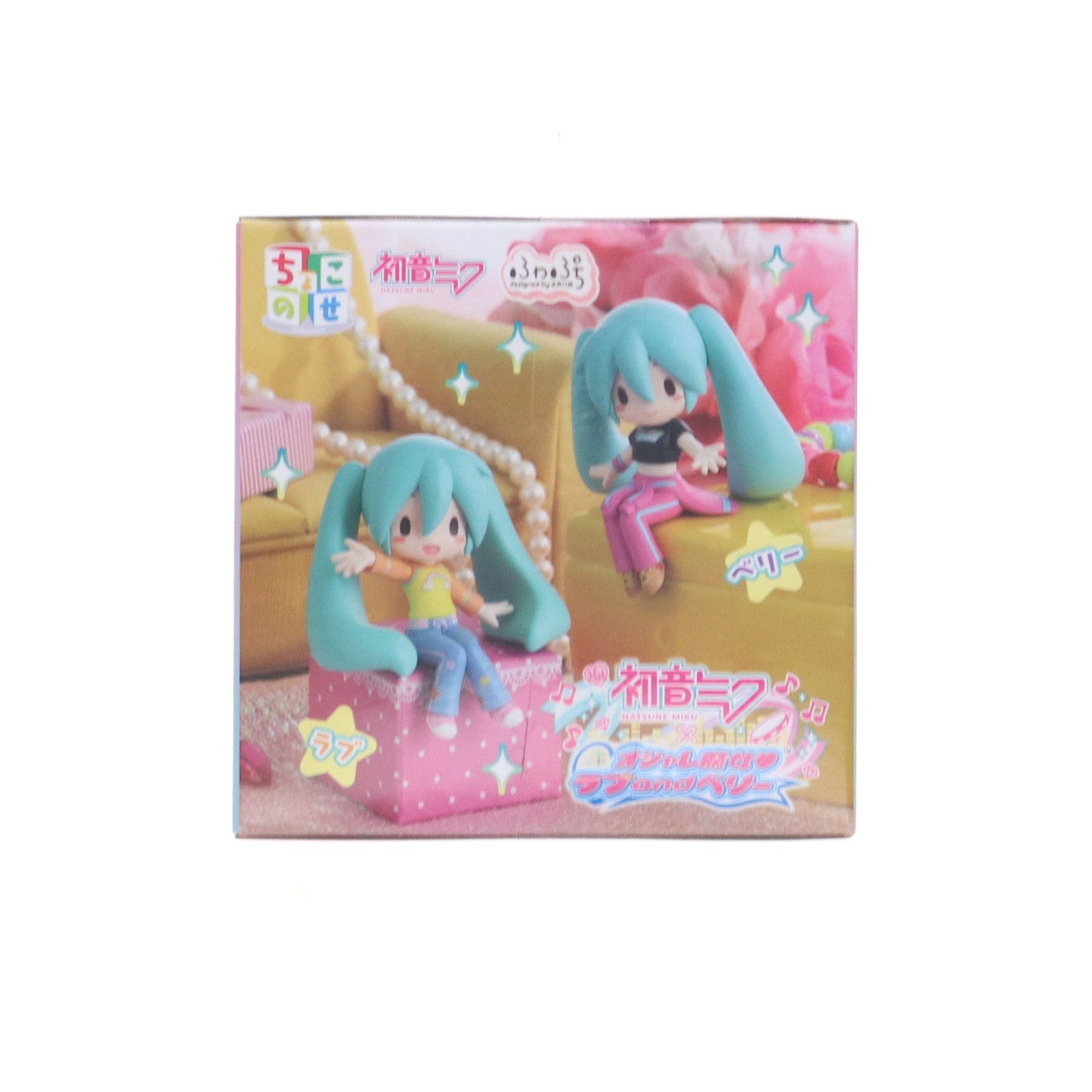 【中古即納】[FIG] 初音ミク(ベリー衣装) 初音ミク×オシャレ魔女 ラブ and ベリー ふわぷち ちょこのせミニフィギュア『初音ミク』(EX) プライズ(1118940) セガ(20250529)