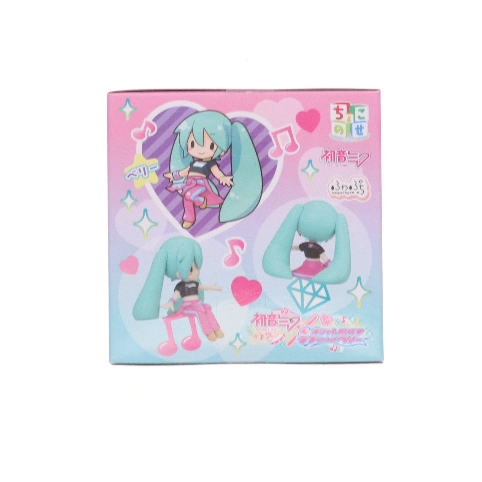 【中古即納】[FIG] 初音ミク(ベリー衣装) 初音ミク×オシャレ魔女 ラブ and ベリー ふわぷち ちょこのせミニフィギュア『初音ミク』(EX) プライズ(1118940) セガ(20250529)