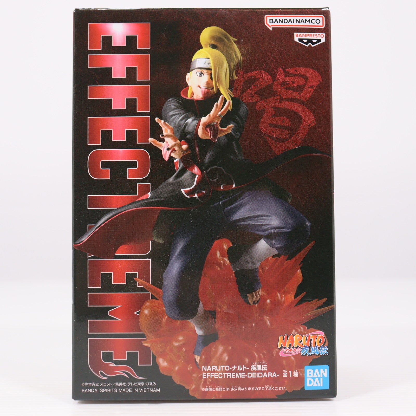 【中古即納】[FIG] デイダラ NARUTO-ナルト- 疾風伝 EFFECTREME-DEIDARA- フィギュア プライズ(2756249) バンプレスト(20250520)