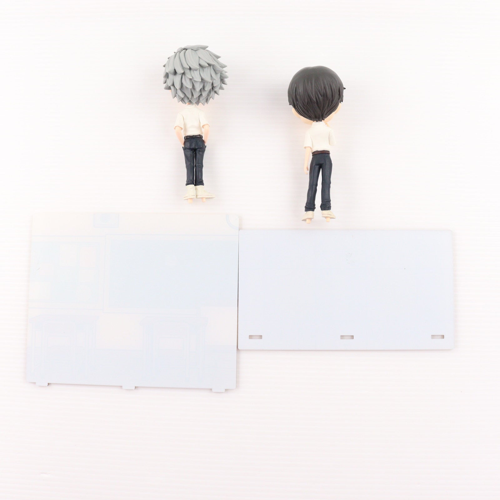 【中古即納】[FIG] EVANGELION STORE限定 碇シンジ&渚カヲル ヱヴァンゲリヲン新劇場版 Q posket EVANGELION STORE SPECIAL ver.(シンジ&カヲル) 特製アクリルジオラマ付 完成品 フィギュア バンダイスピリッツ(20200212)