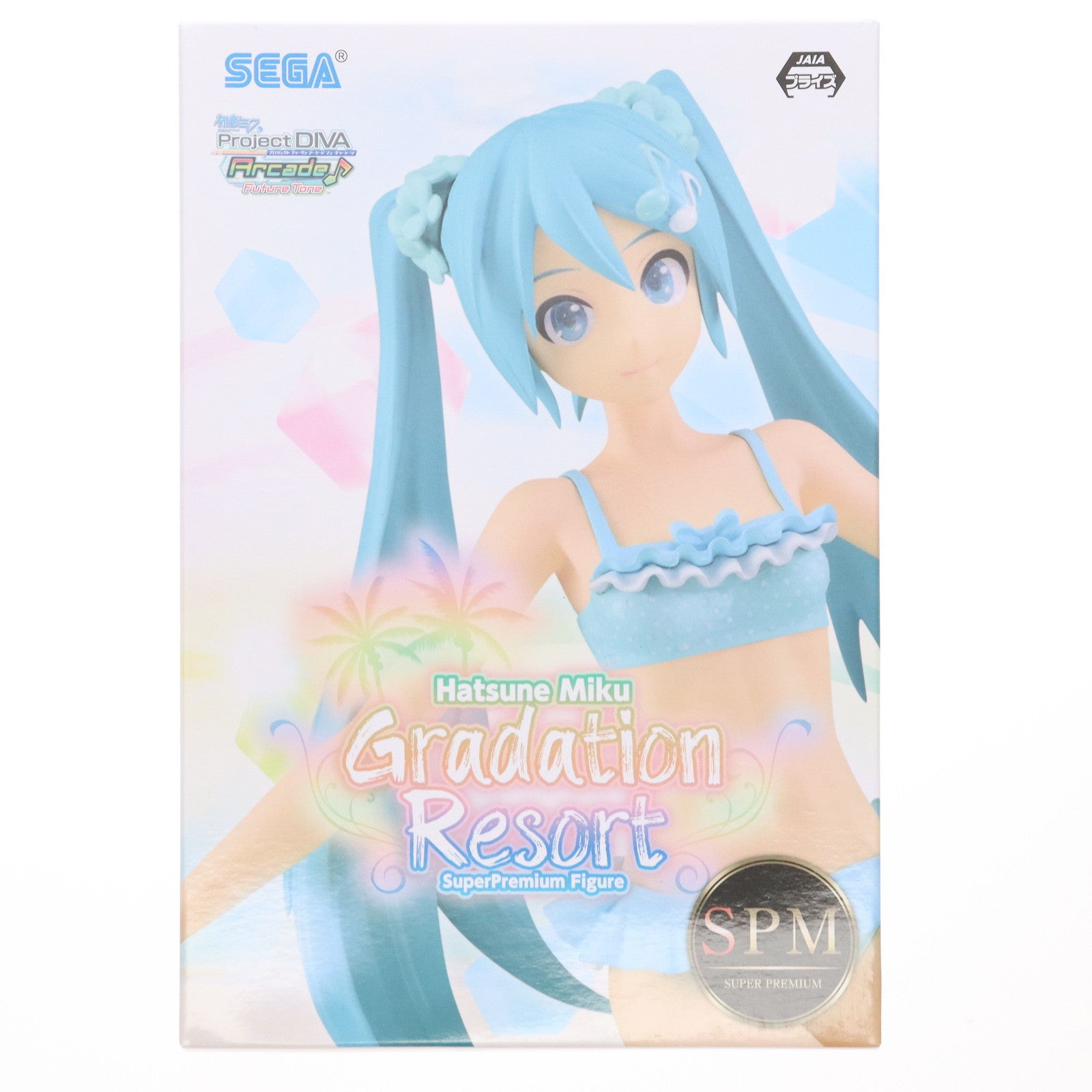 【中古即納】[FIG] 初音ミク グラデーションリゾート 初音ミク Project DIVA Arcade Future Tone スーパープレミアムフィギュア プライズ(1033353) セガ(20190720)