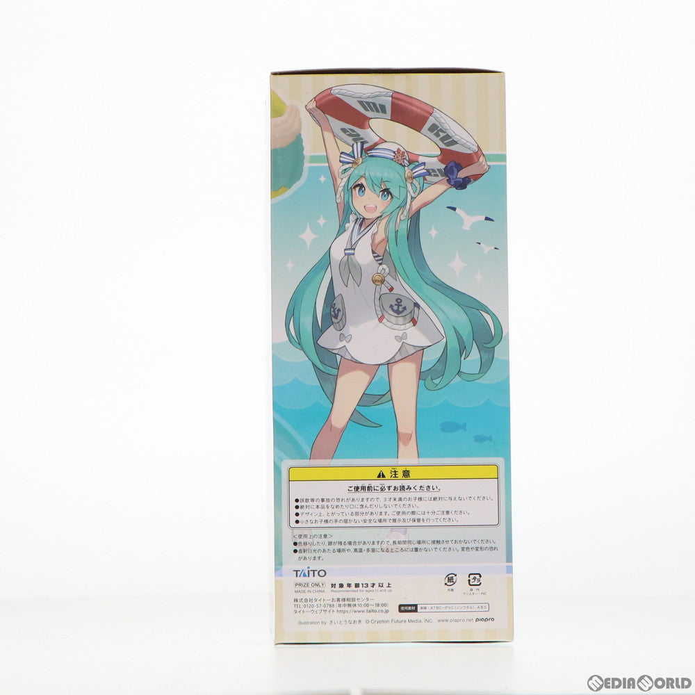 【中古即納】[FIG] 店舗限定カラー 初音ミク フィギュア オリジナル夏服ver. ～Renewal～ キャラクター・ボーカル・シリーズ01 初音ミク プライズ タイトー(20190710)
