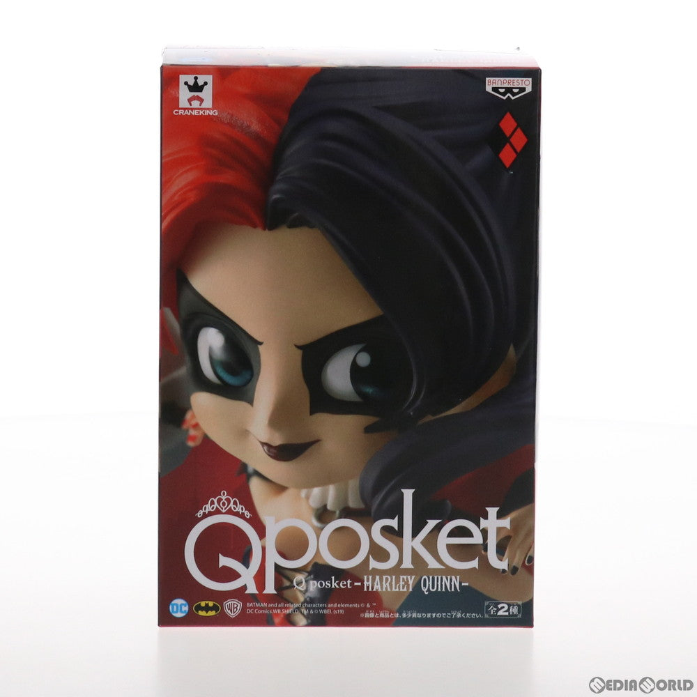 【中古即納】[FIG] ハーレイ・クイン(A ノーマルカラー) DC Comics Q posket -HARLEY QUINN- DCコミック フィギュア プライズ(39130) バンプレスト(20190228)