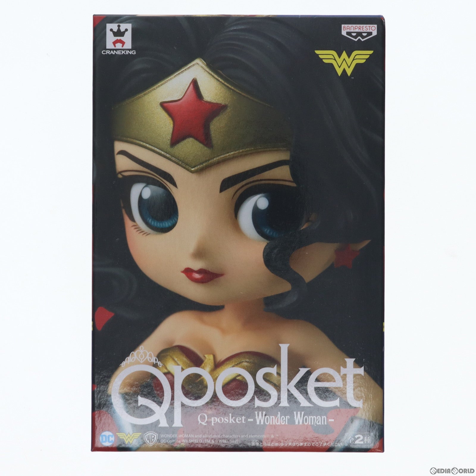 【中古即納】[FIG] ワンダーウーマン(A 通常カラー) DC Comics Q Posket-Wonder Woman- フィギュア プライズ(39200) バンプレスト(20190320)