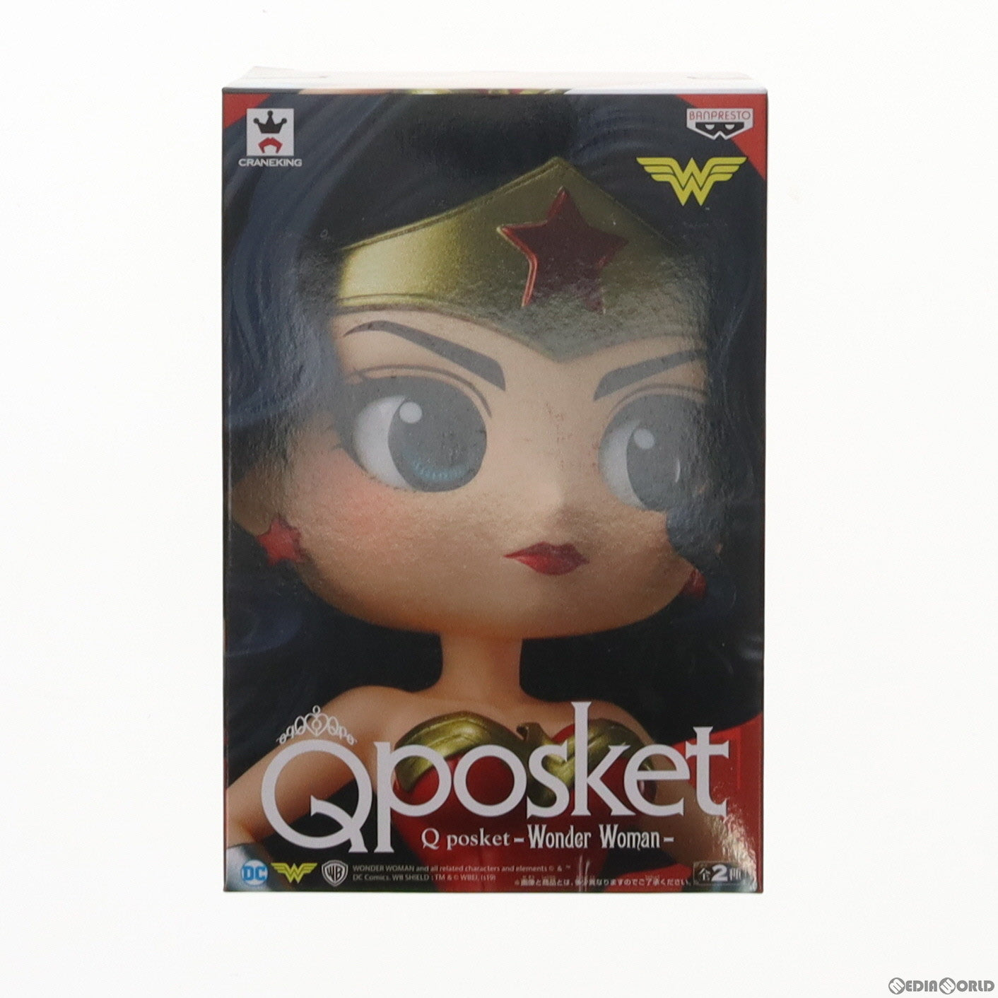 【中古即納】[FIG] ワンダーウーマン(B 特別カラー) ワンダーウーマン DC Comics Q Posket-Wonder Woman- フィギュア プライズ(39200) バンプレスト(20190320)