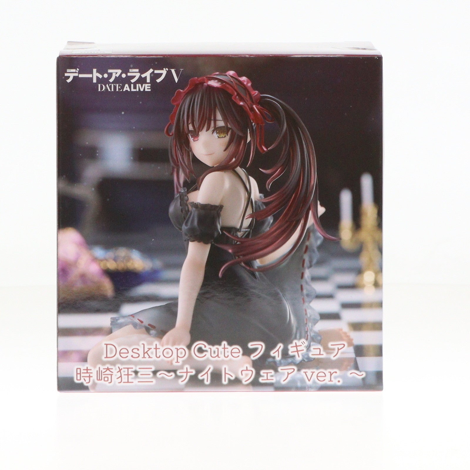 【中古即納】[FIG] 時崎狂三(ときさきくるみ) デート・ア・ライブV Desktop Cute フィギュア 時崎狂三～ナイトウェアver.～ プライズ(451809800) タイトー(20241120)