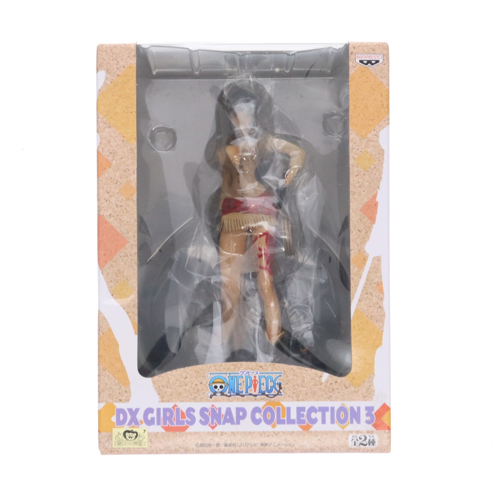 【中古即納】[FIG] ニコ・ロビン ワンピース DX GIRLS SNAP COLLECTION 3 ONE PIECE フィギュア プライズ(47579) バンプレスト(20111223)