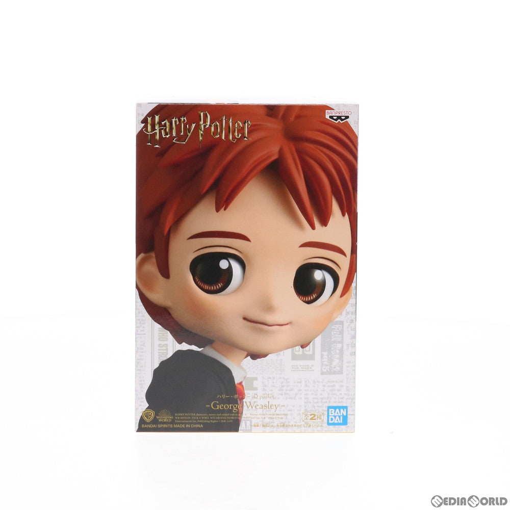 【中古即納】[FIG] ジョージ・ウィーズリー(髪色赤) ハリー・ポッター Q posket-Geroge Weasley-  フィギュア プライズ(39900) バンプレスト(20191220)