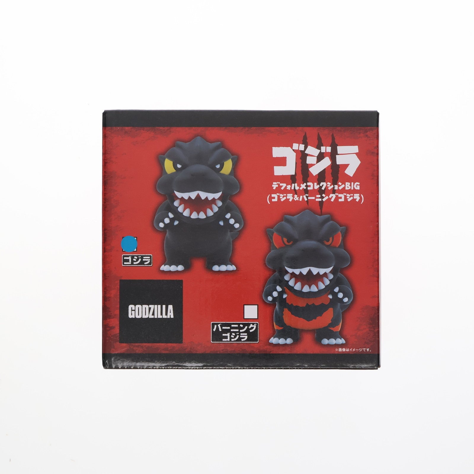 【中古即納】[FIG] ゴジラ GODZILLA デフォルメコレクションBIG(ゴジラ&バーニングゴジラ) フィギュア プライズ エスケイジャパン(20250729)