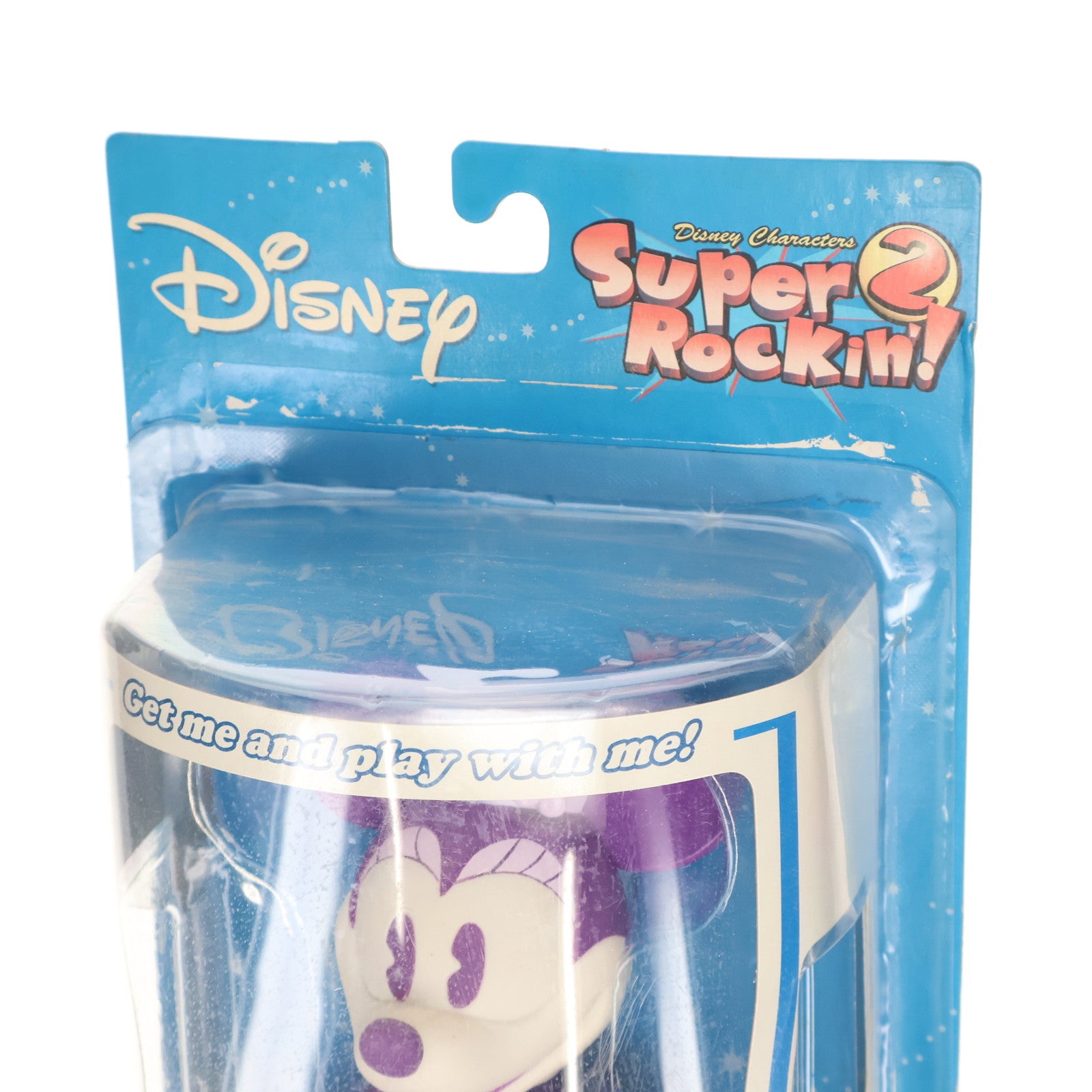 【中古即納】[FIG] ミニー(パープル迷彩) ディズニー スーパーロッキン Super Rockin'2 シリーズ5 No.38 フィギュア プライズ セガ(20041130)