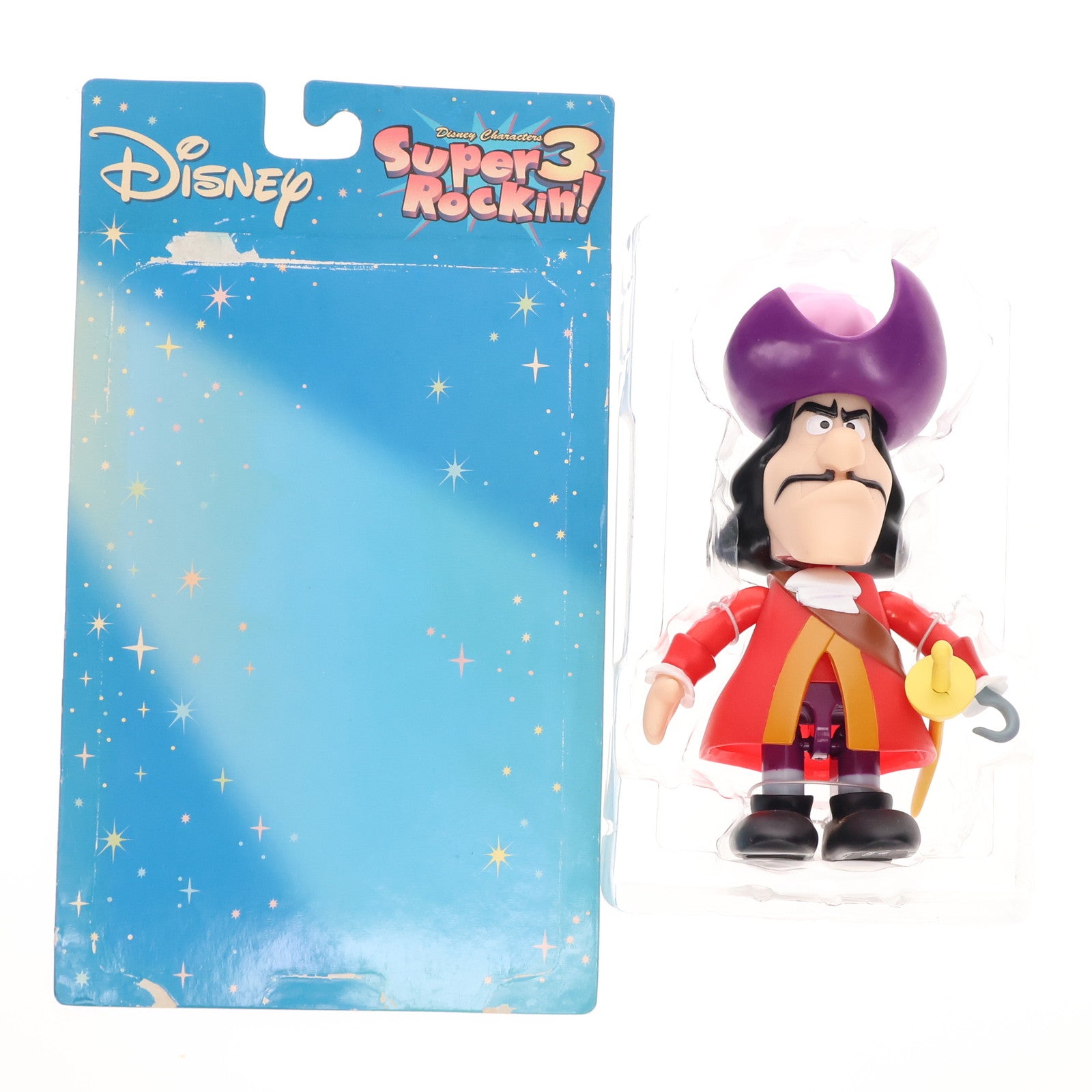 【中古即納】[FIG] フック船長 ピーター・パン スーパーロッキン Super Rockin'3 シリーズ1 No.04 フィギュア プライズ セガ(20060731)