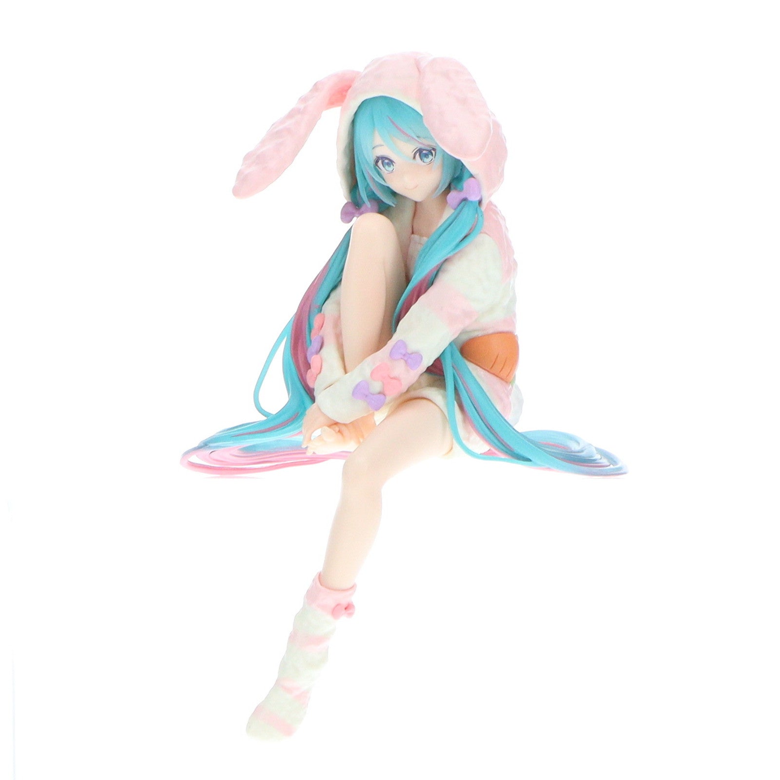 【中古即納】[FIG] 初音ミク VOCALOID(ボーカロイド) ぬーどるストッパーフィギュア -うさ耳パジャマ- プライズ(AMU-PRZ17756) フリュー(20241130)