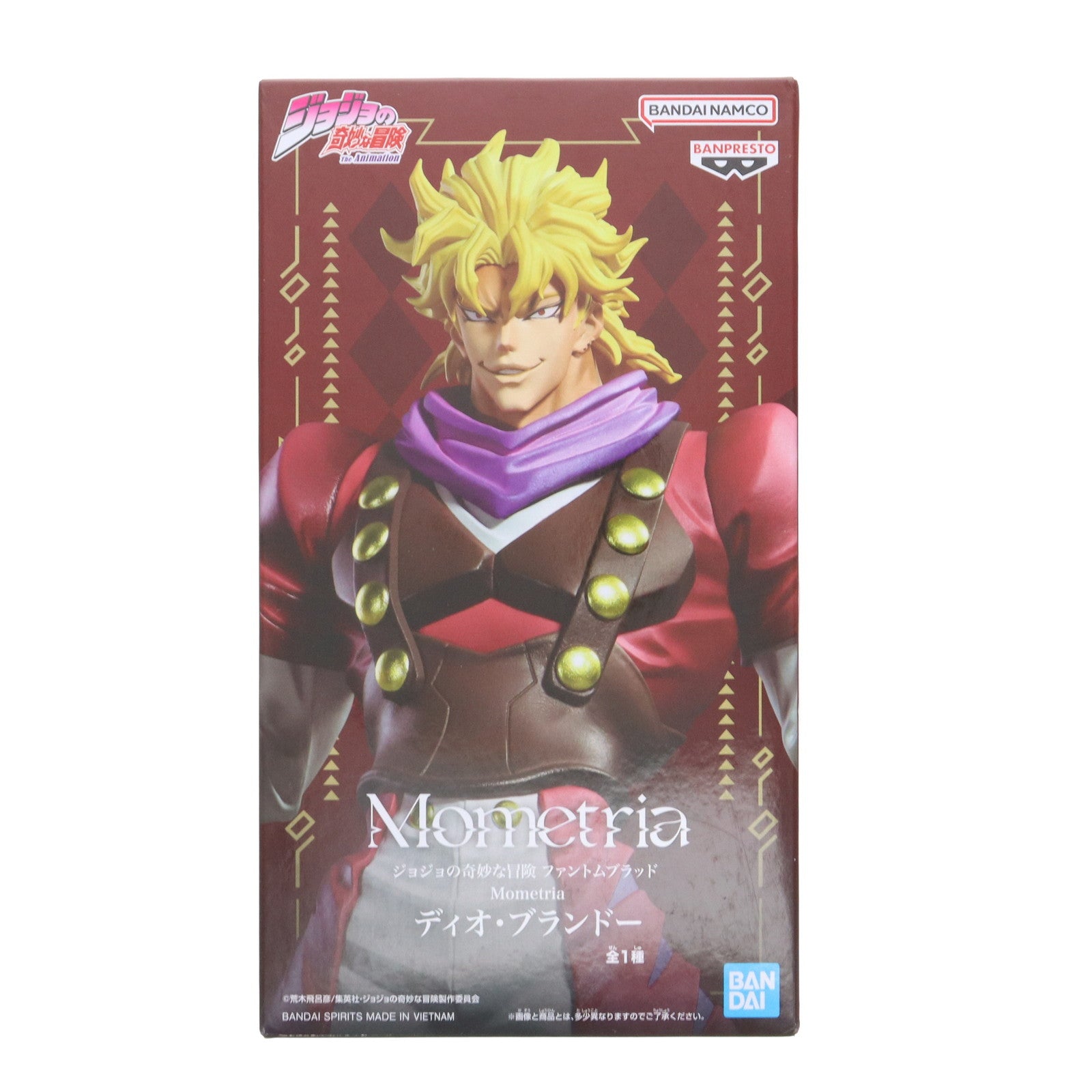 【中古即納】[FIG] ディオ・ブランドー ジョジョの奇妙な冒険 第一部 ファントムブラッド Mometria フィギュア プライズ(2759228) バンプレスト(20250624)