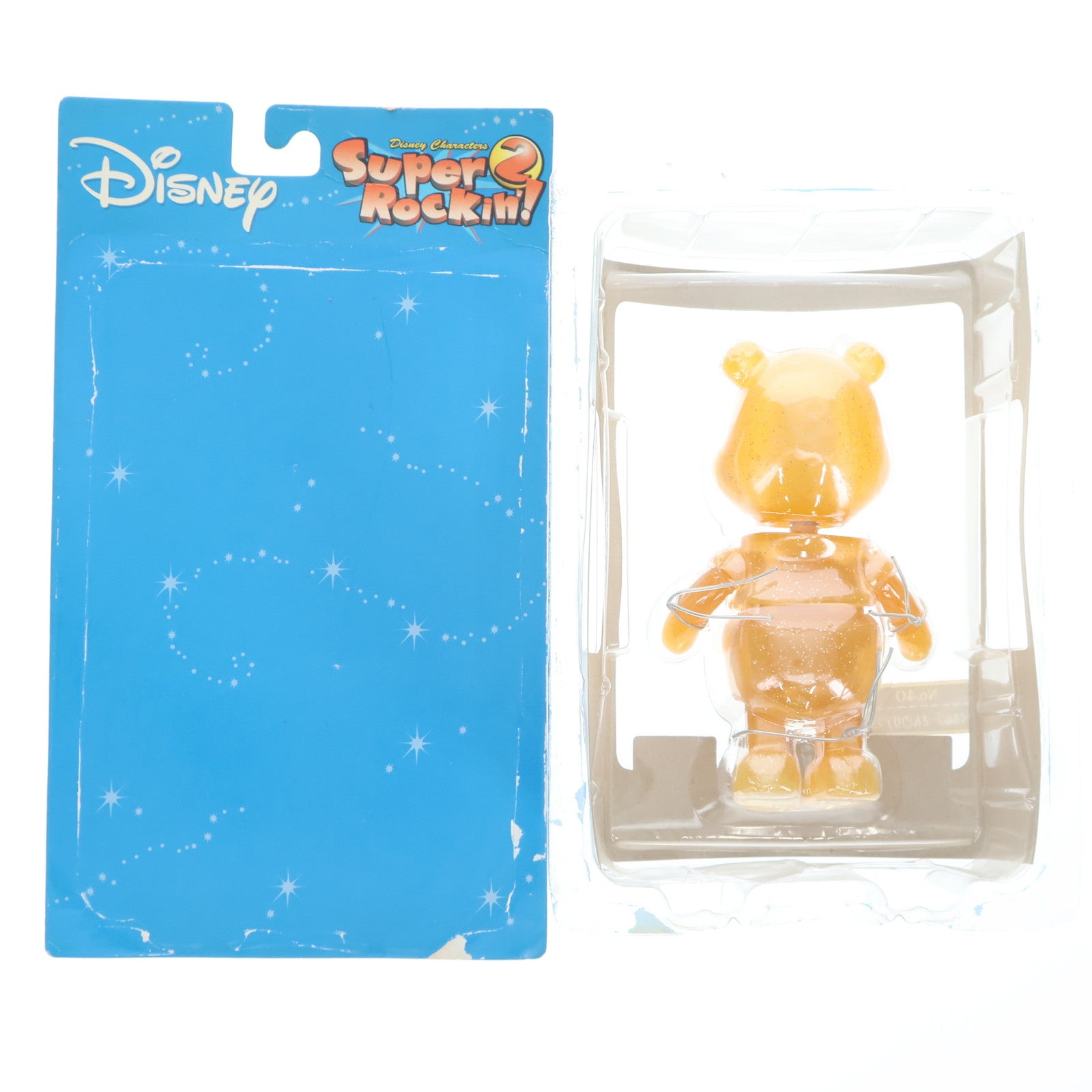 【中古即納】[FIG] くまのプーさん(クリアラメ) ディズニー スーパーロッキン Super Rockin'2 シリーズ5 No.40 フィギュア プライズ セガ(20041130)